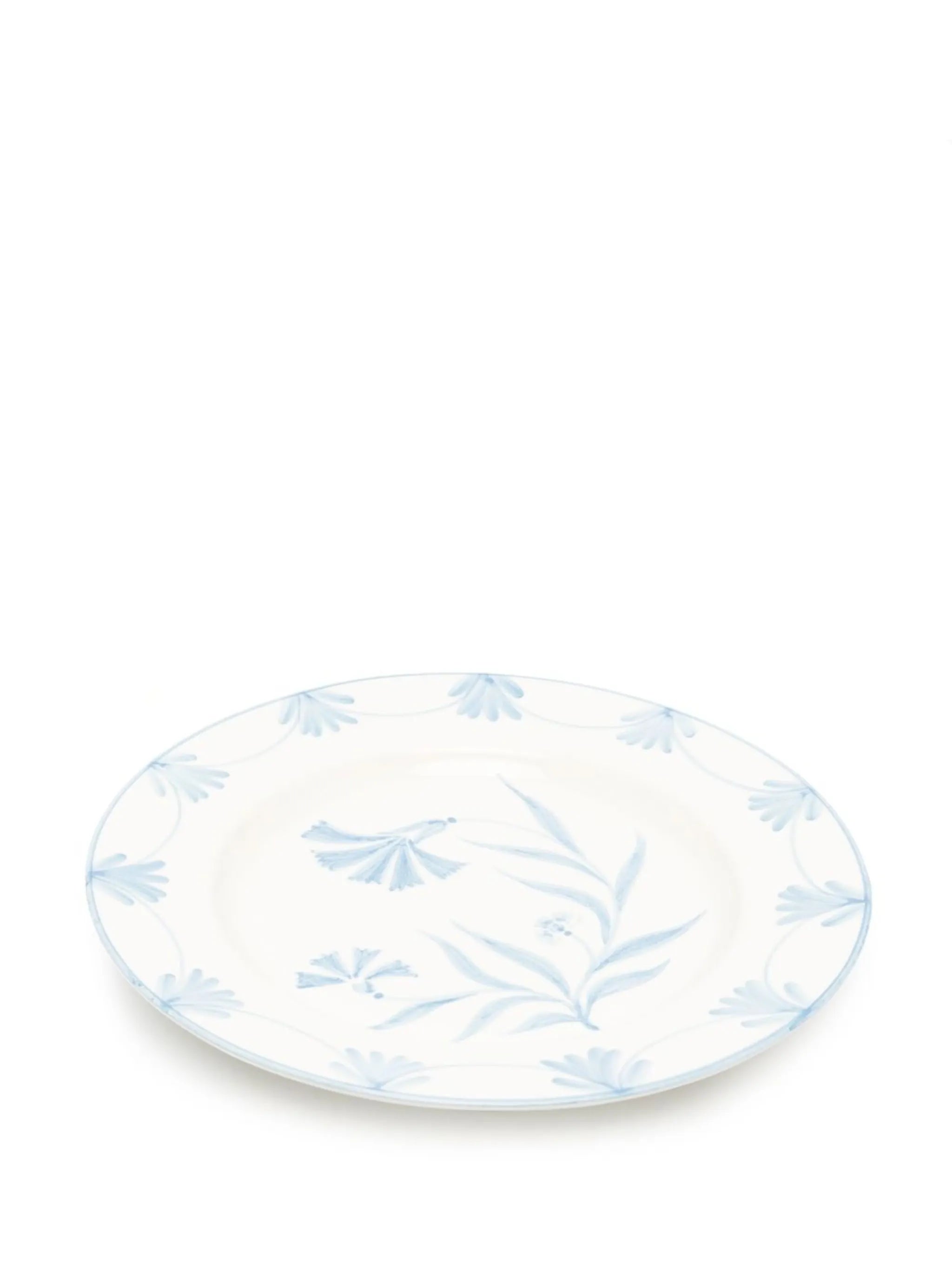 floral-print dinner plate set