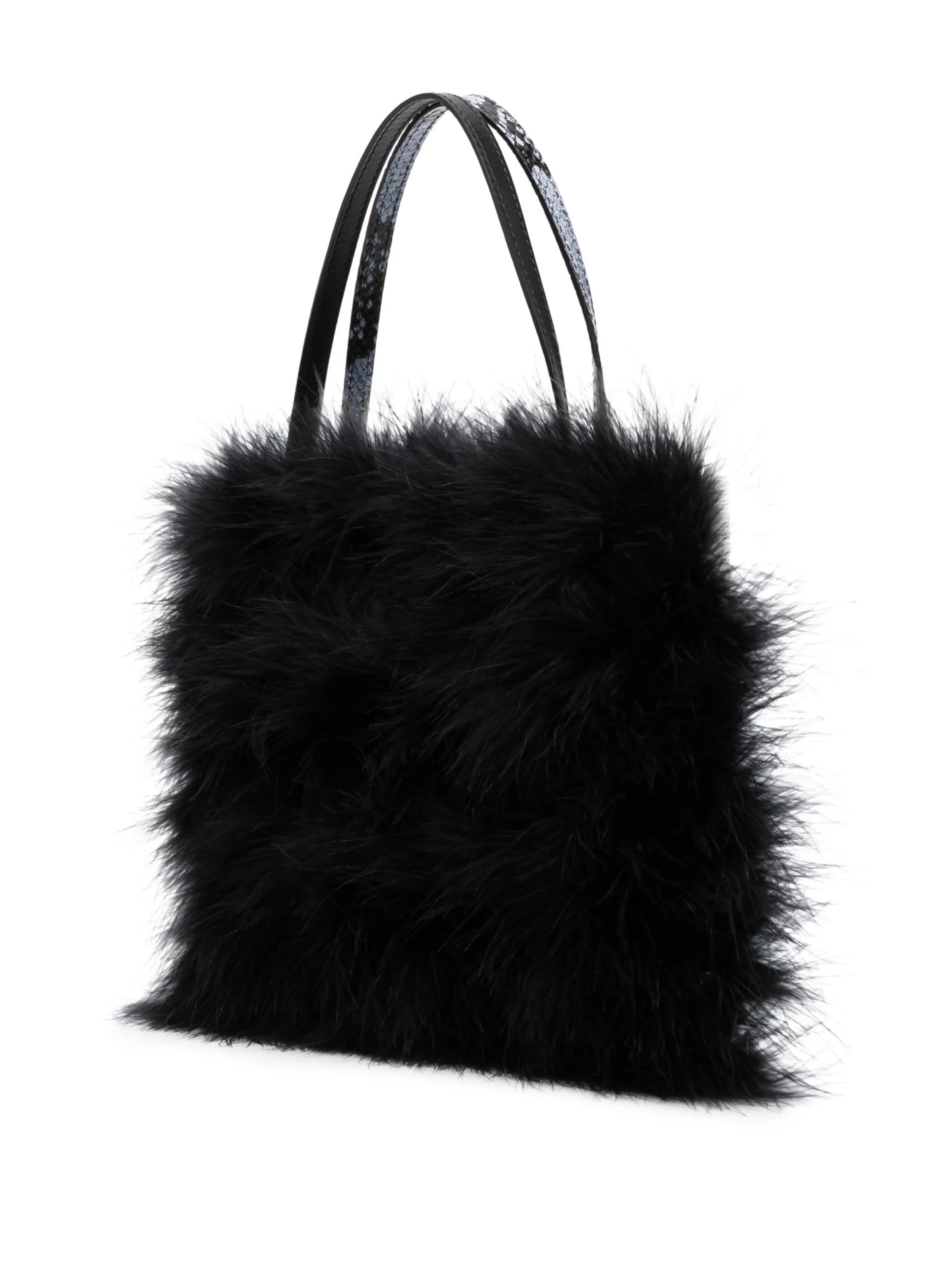 Suki snake-effect tote bag