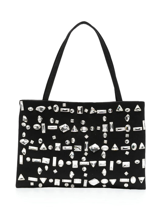 crystal-embellished mini bag