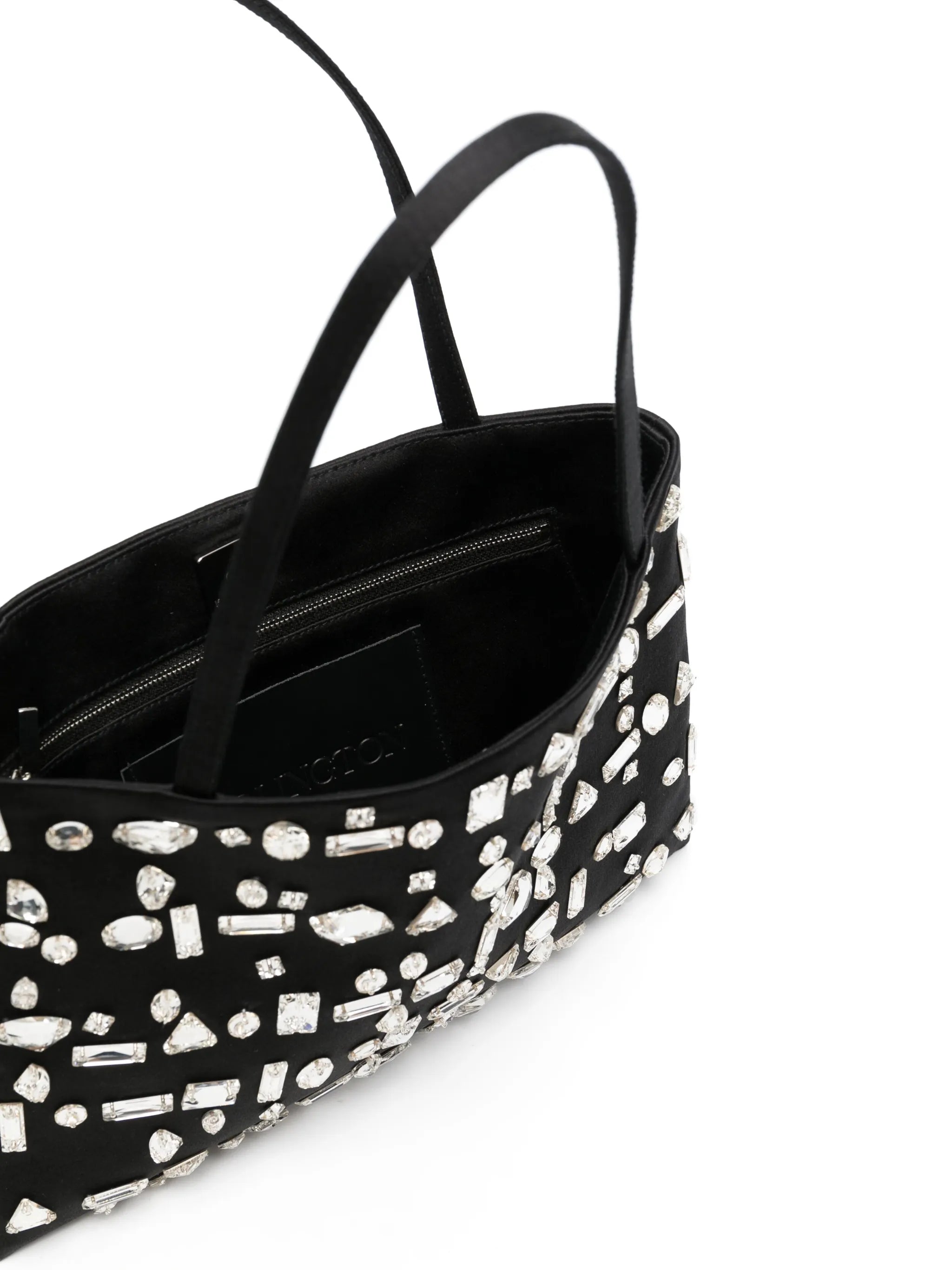 crystal-embellished mini bag