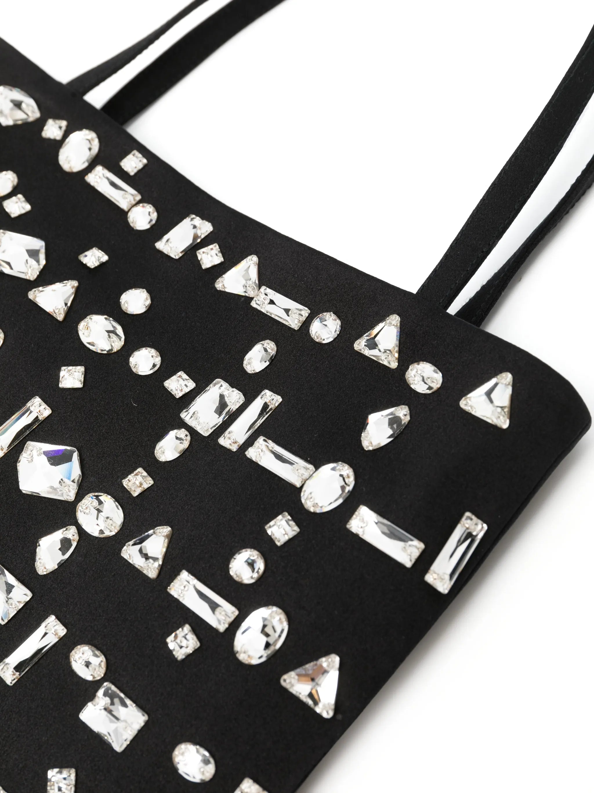 crystal-embellished mini bag