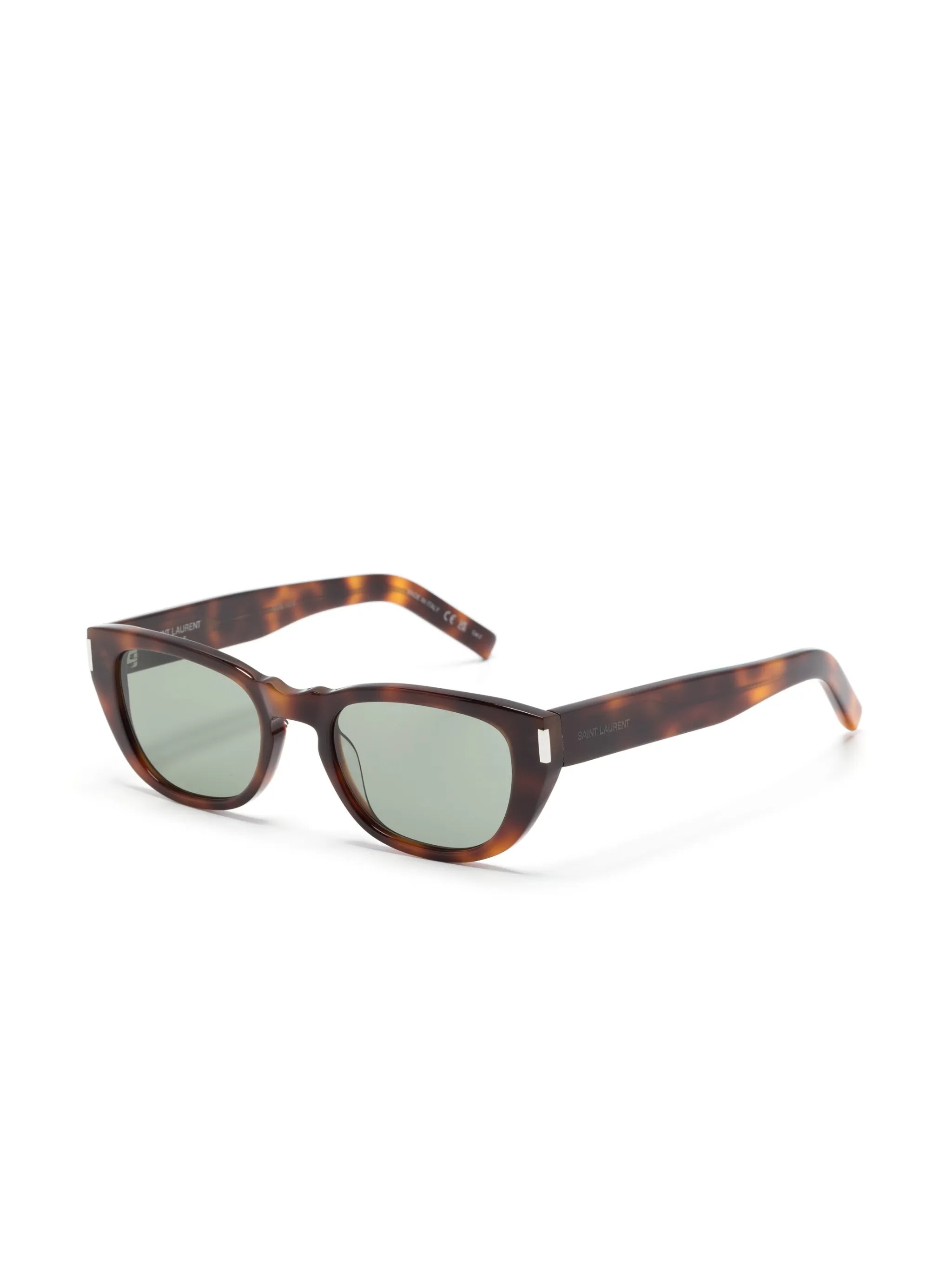 cat-eye tortoiseshell sunglasses