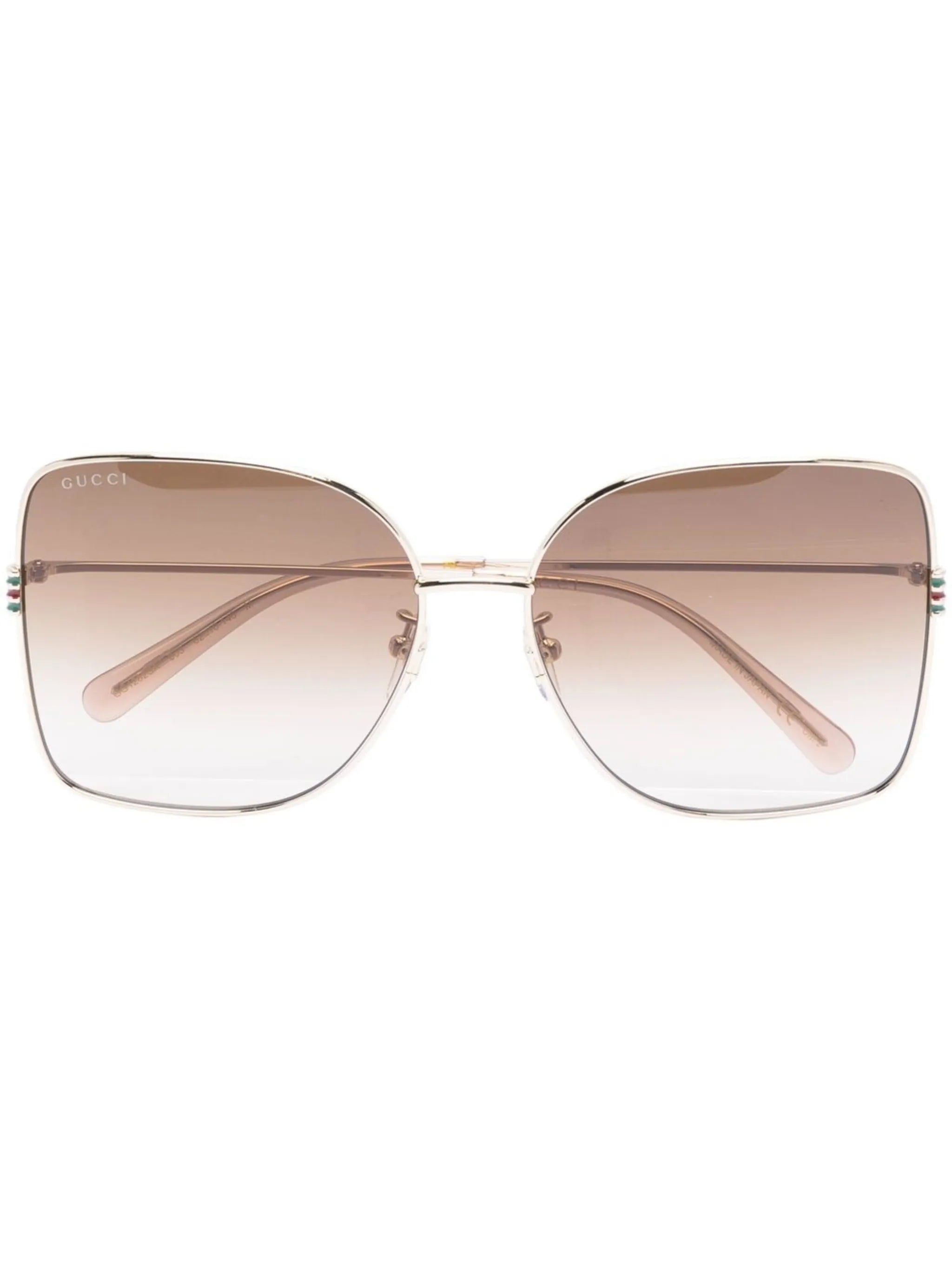 oversized square-frame sunglasses