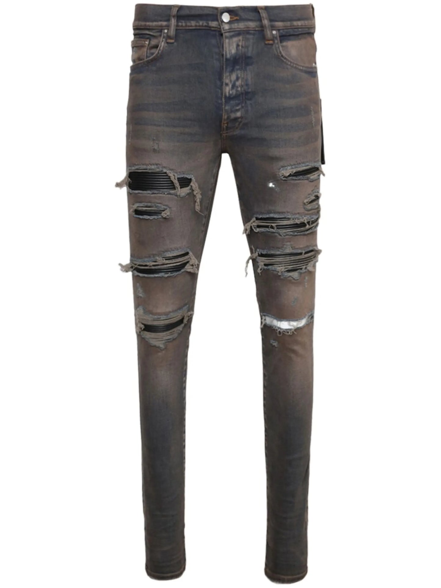 Thrasher ripped skinny jeans