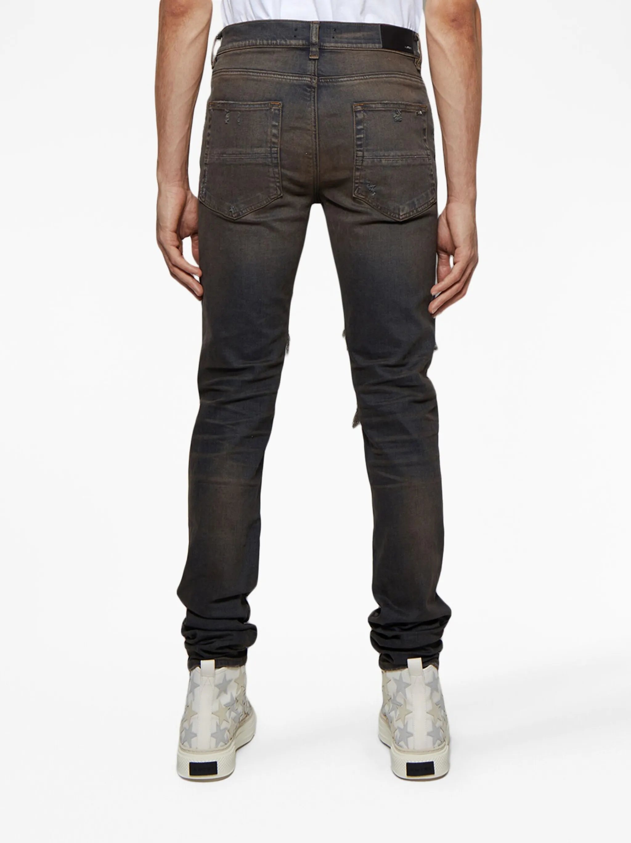 Thrasher ripped skinny jeans