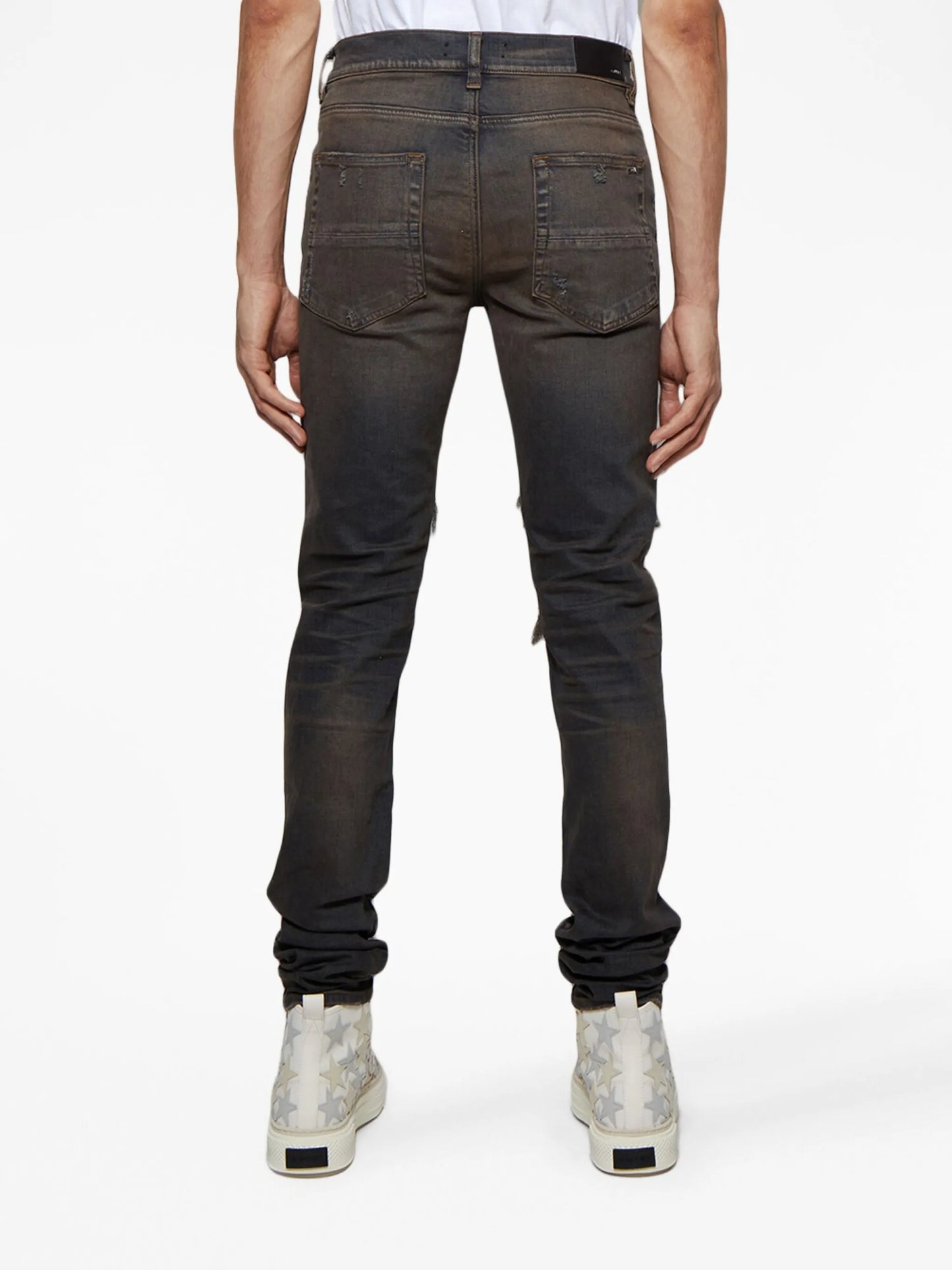 Thrasher ripped skinny jeans