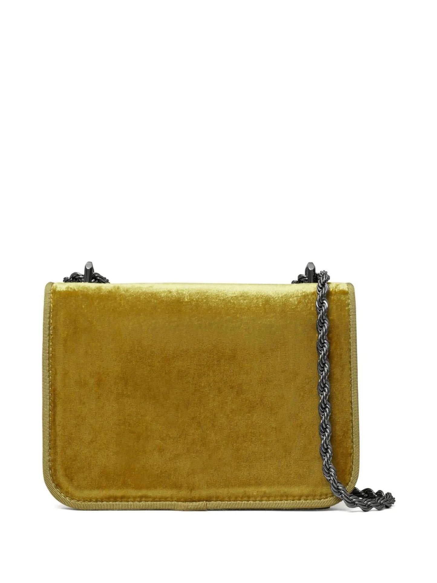 small Eleanor velvet shoulder bag