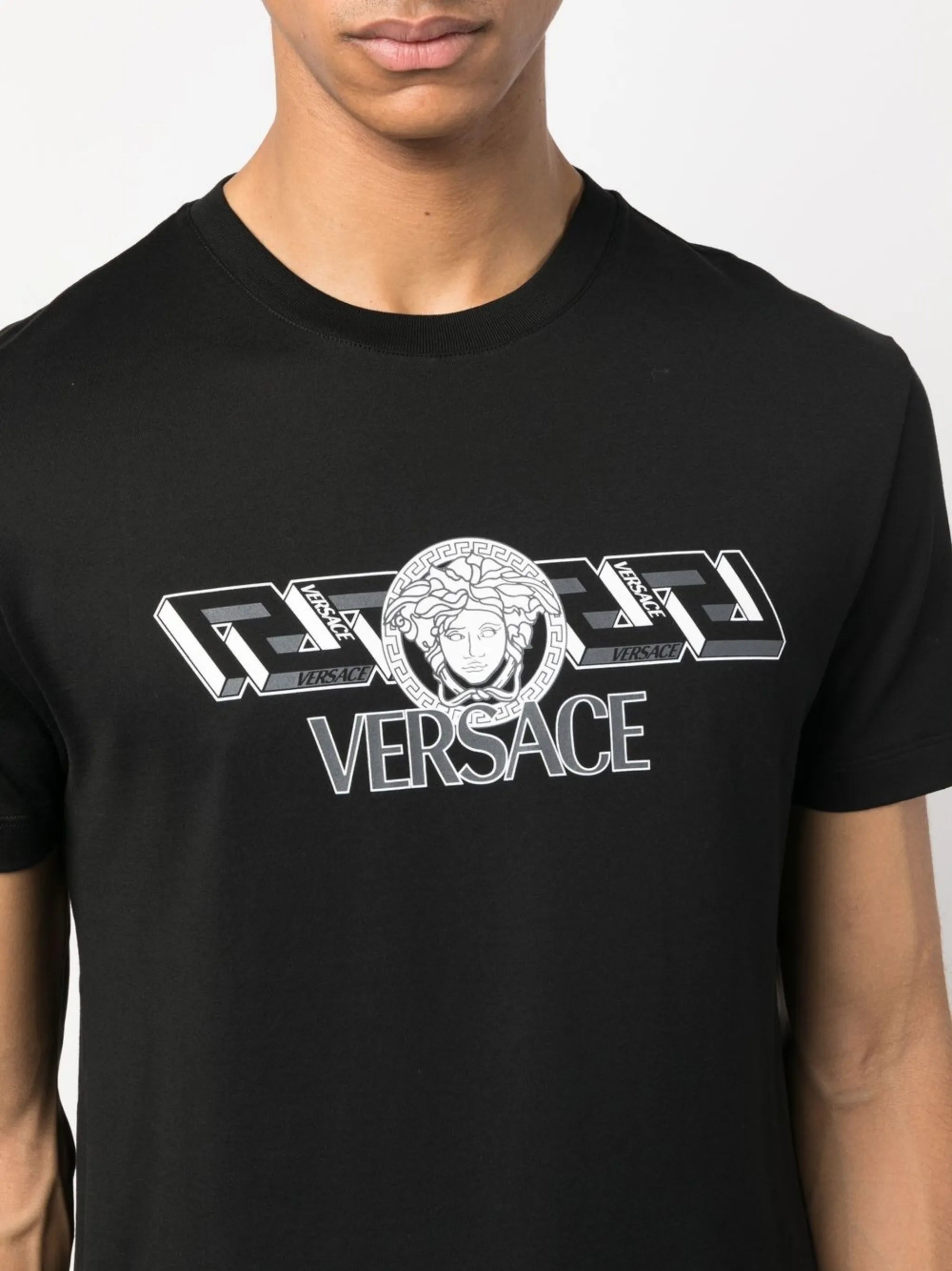 logo-print T-shirt