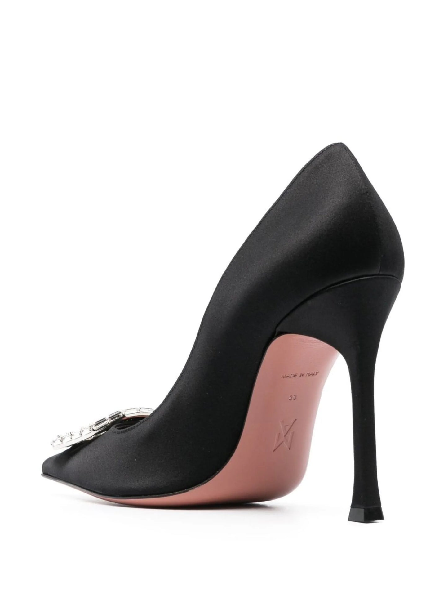 Camelia crystal-embellished 105mm pumps