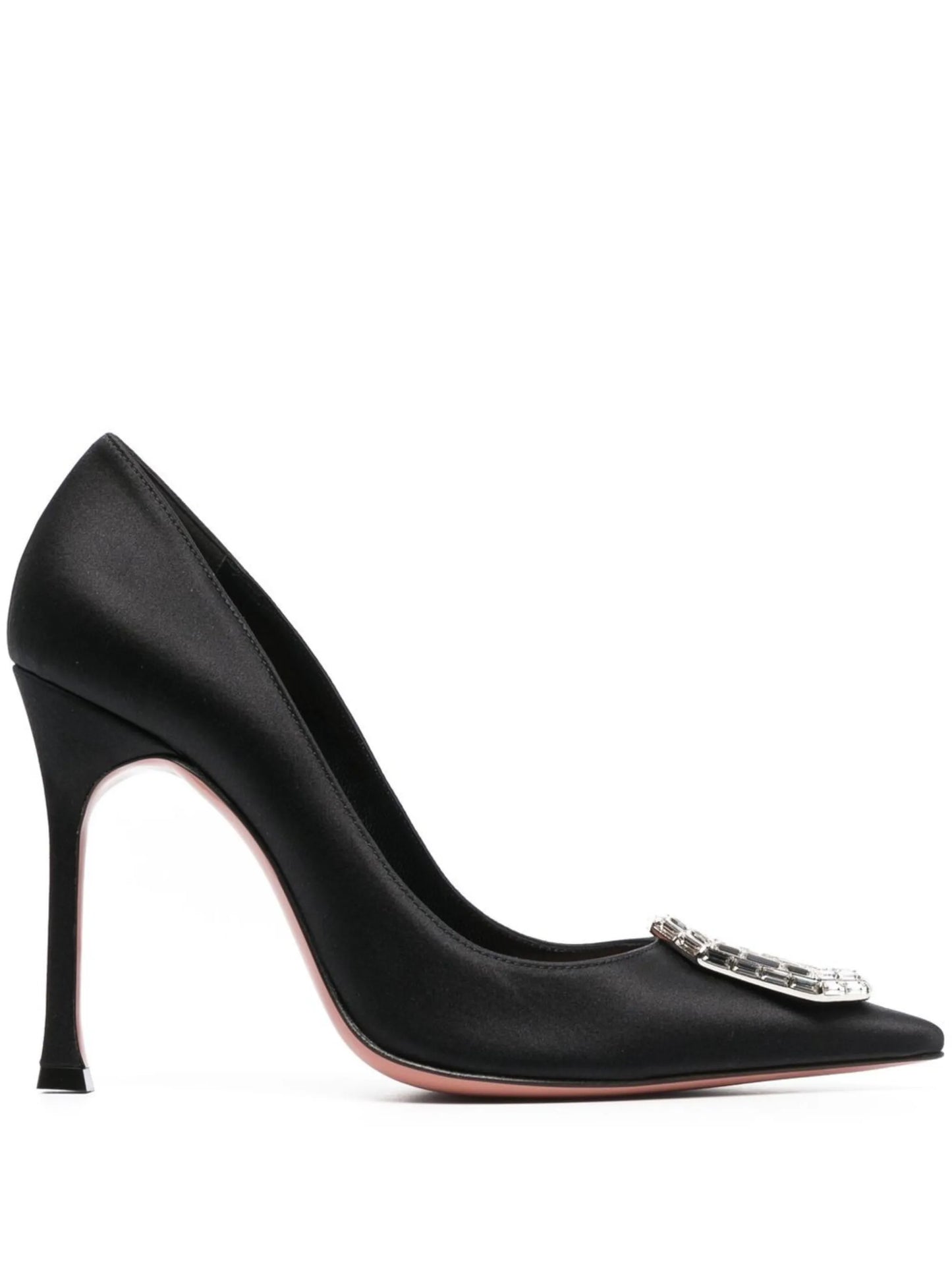 Camelia crystal-embellished 105mm pumps