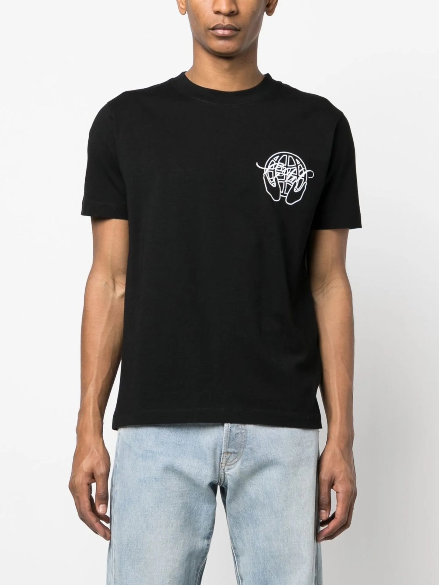 logo-print T-shirt