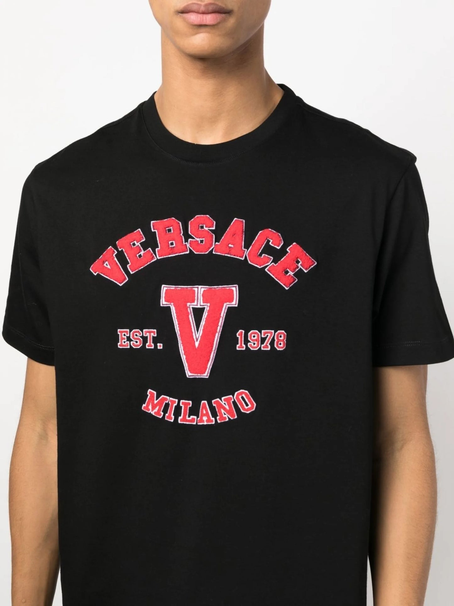 logo appliqué T-shirt