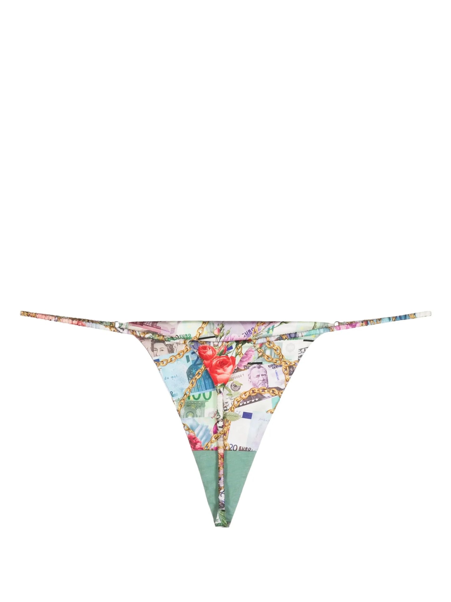 Luxe money-print G-string