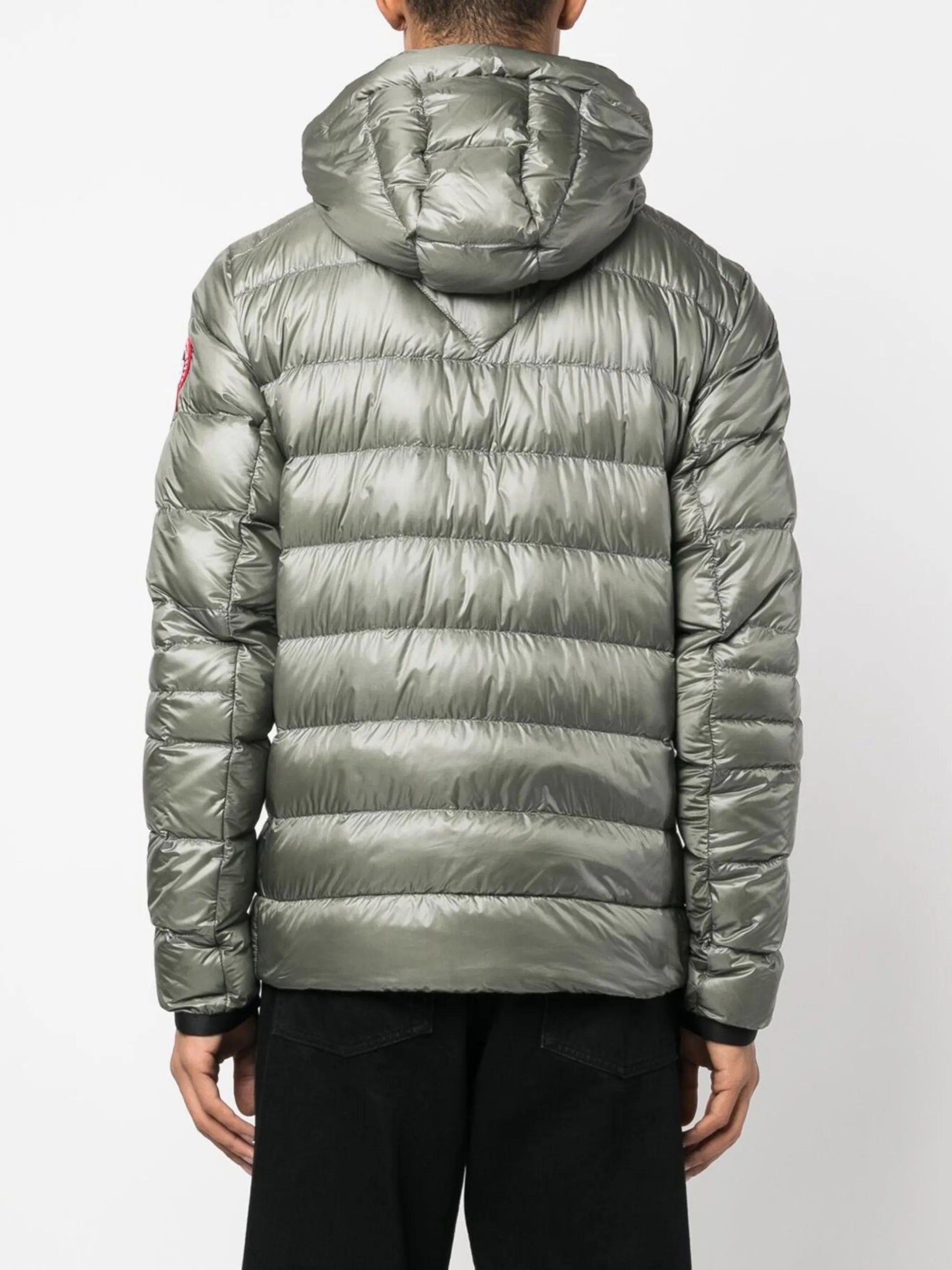 Crofton packable hooded jacket