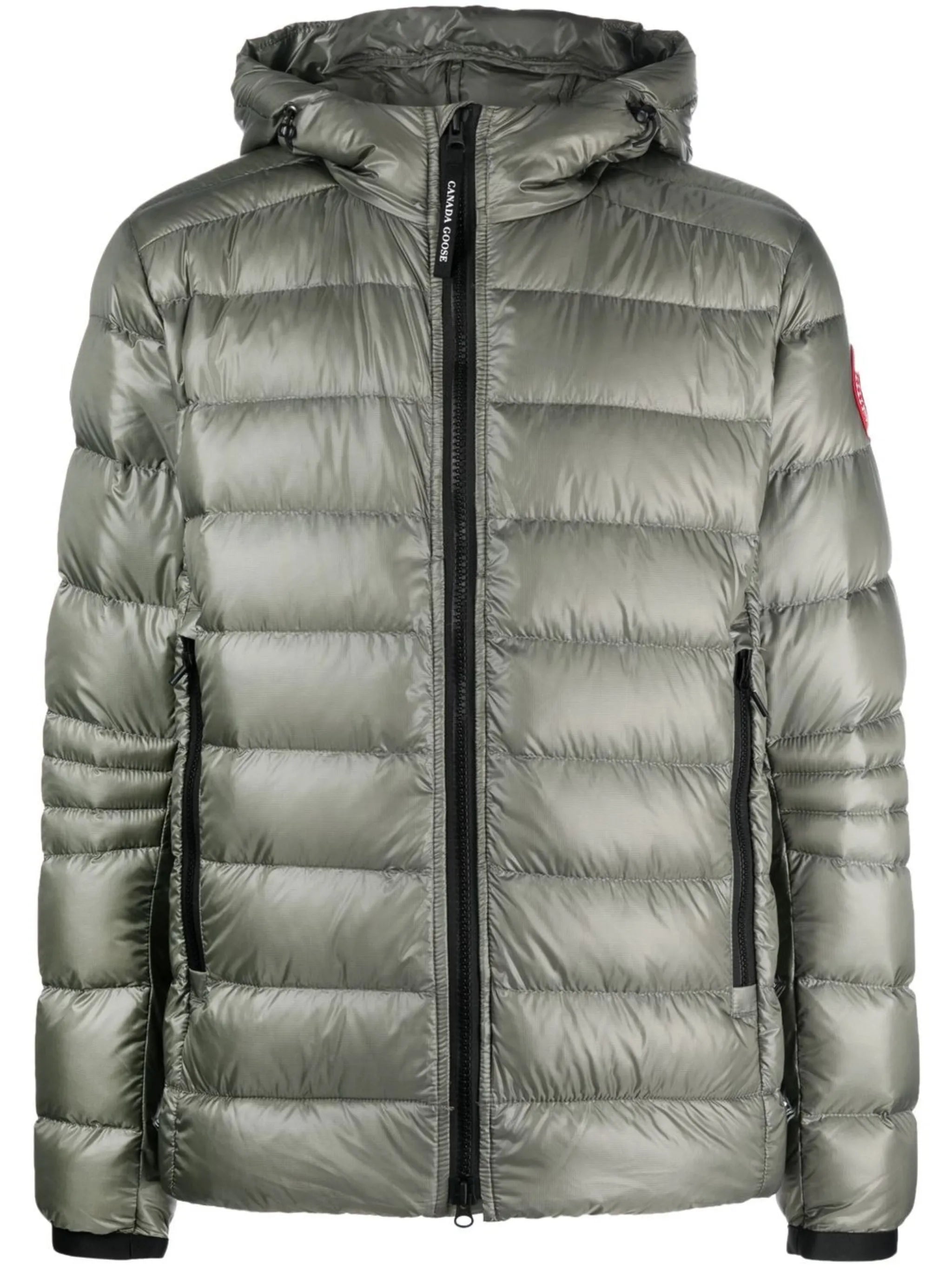 Crofton packable hooded jacket
