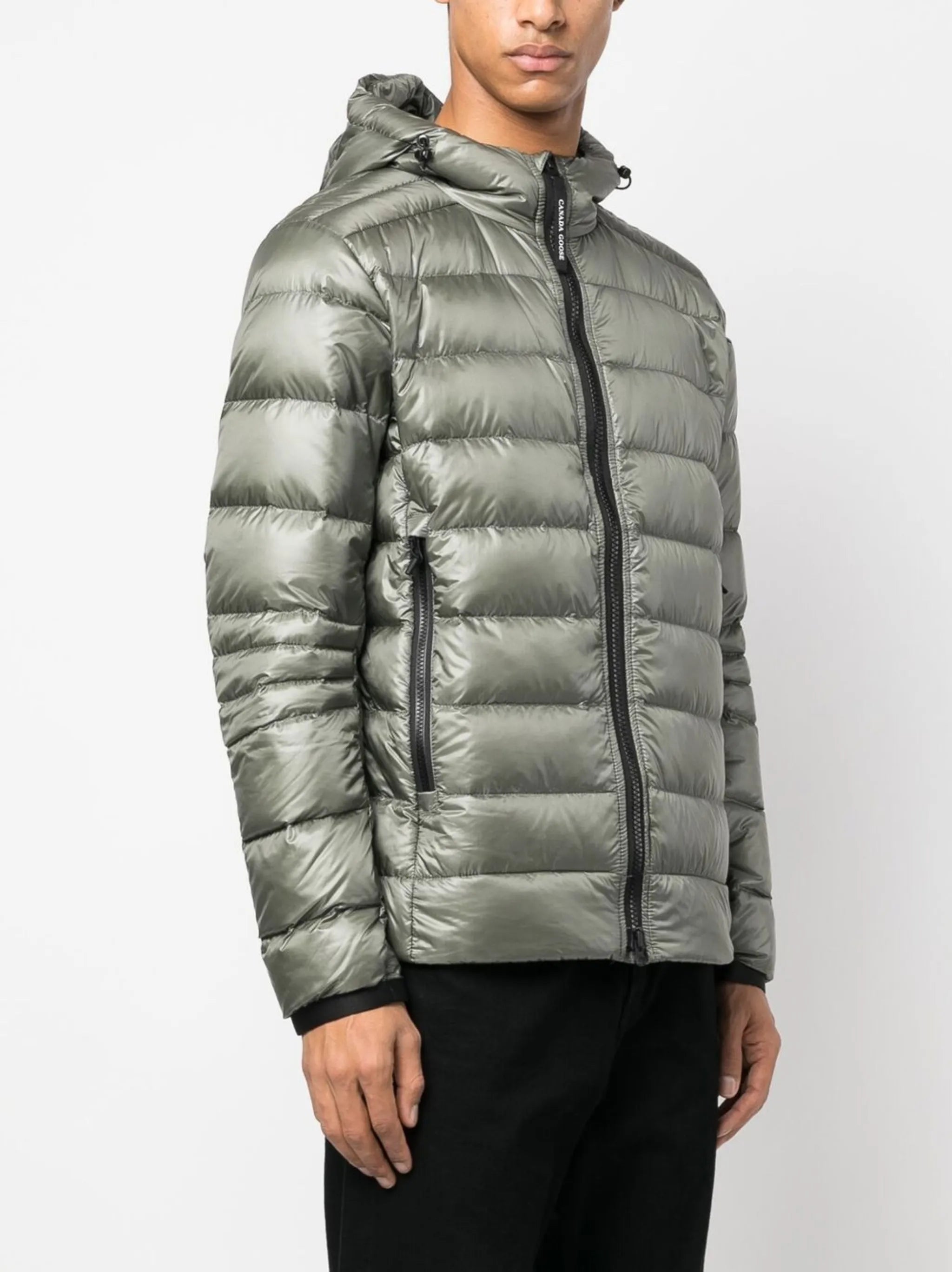 Crofton packable hooded jacket