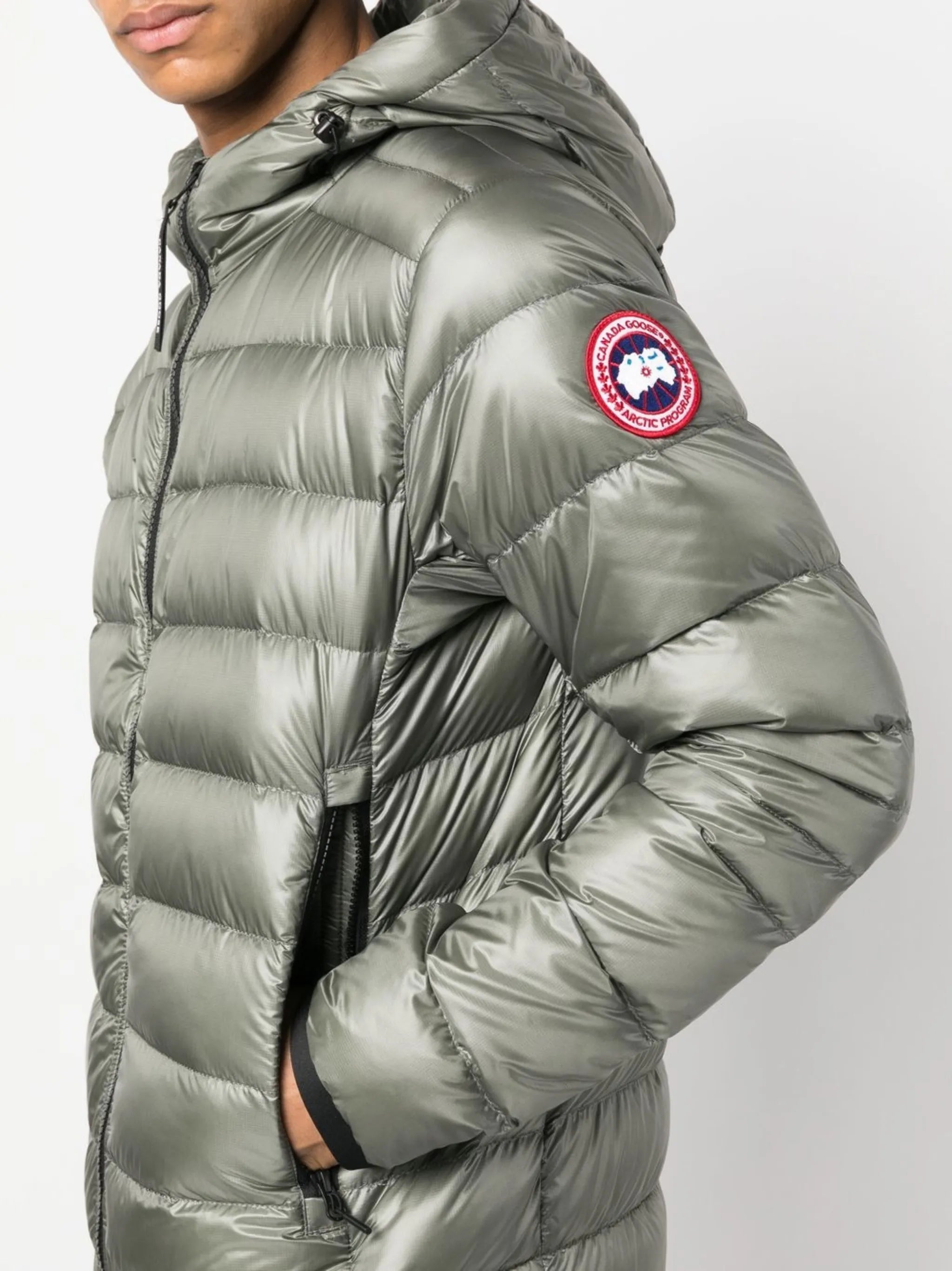 Crofton packable hooded jacket