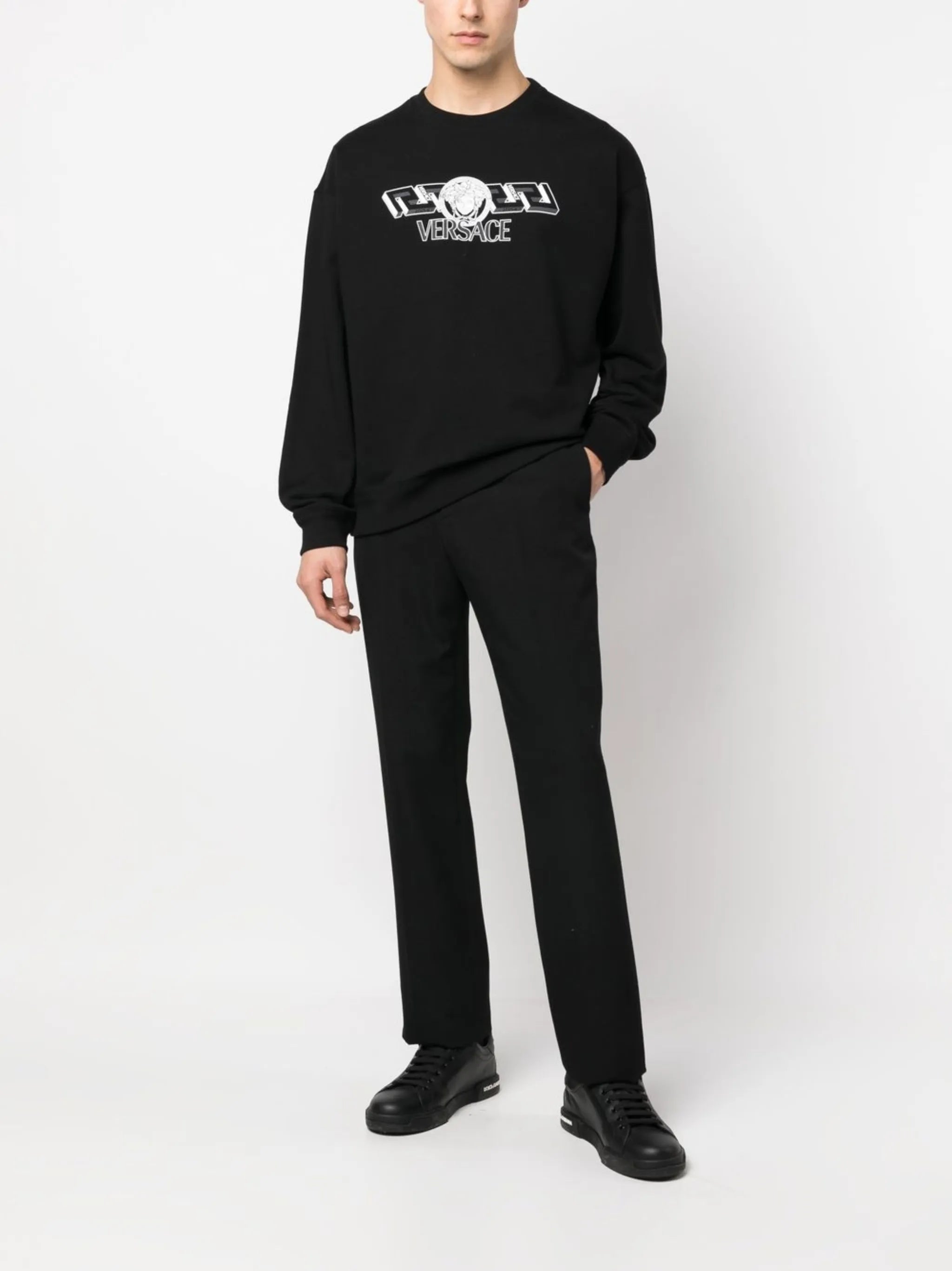 logo-print sweatshirt