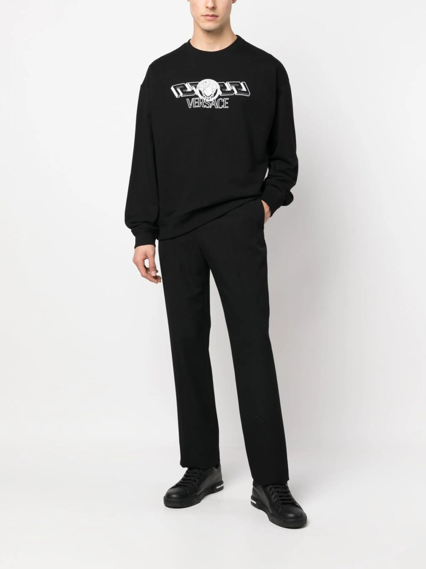 logo-print sweatshirt