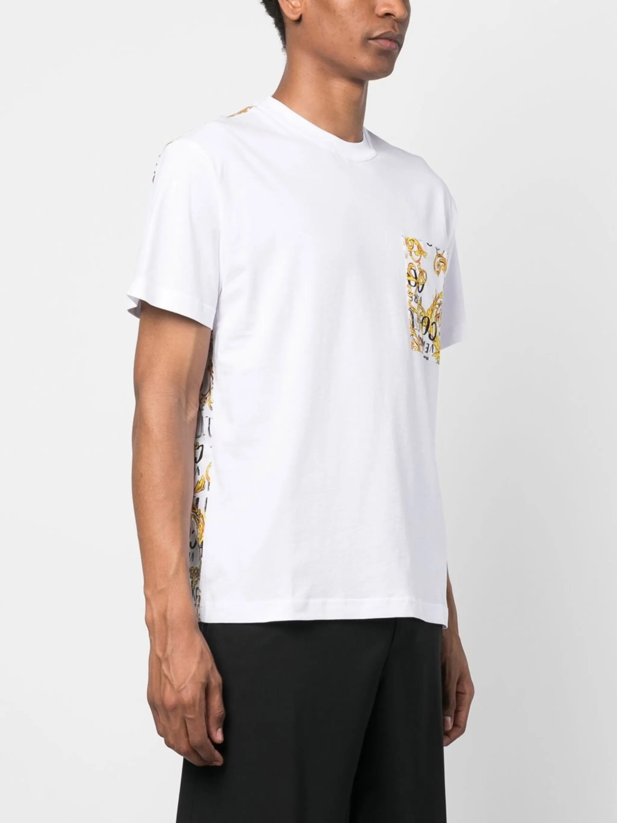 Logo Couture contrasting T-shirt