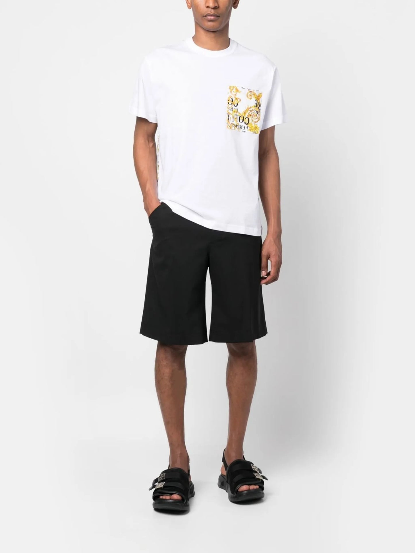 Logo Couture contrasting T-shirt