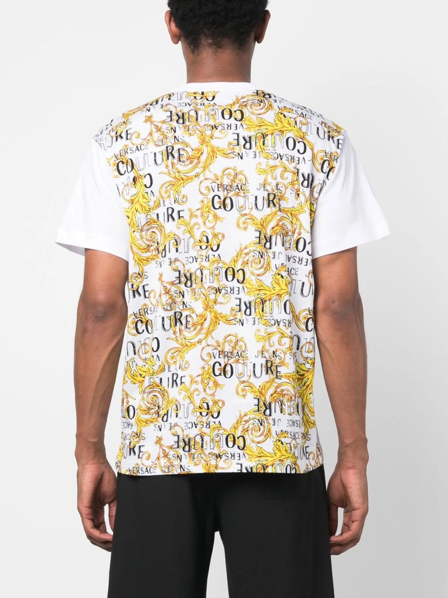 Logo Couture contrasting T-shirt