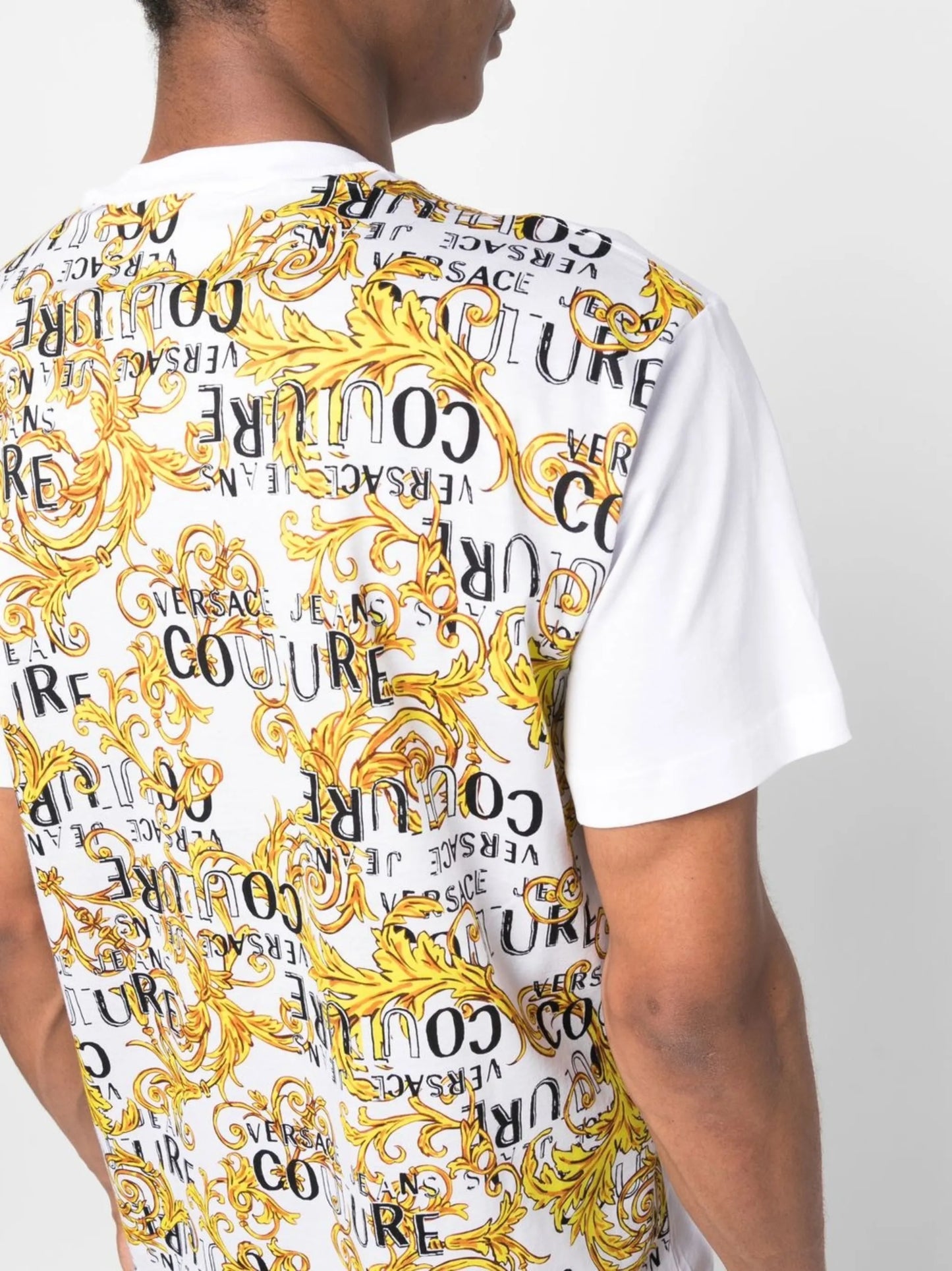 Logo Couture contrasting T-shirt