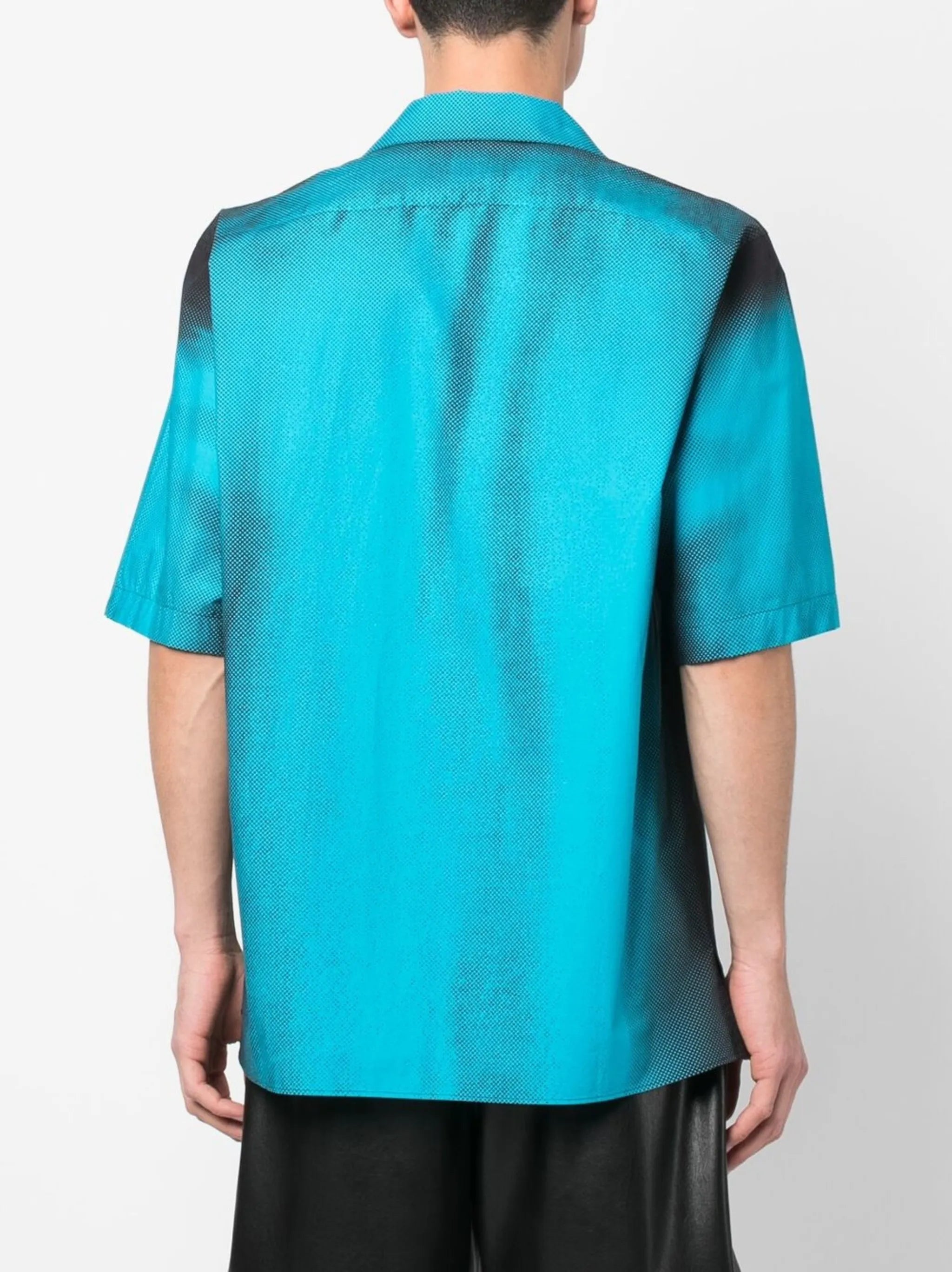 short-sleeve cotton shirt