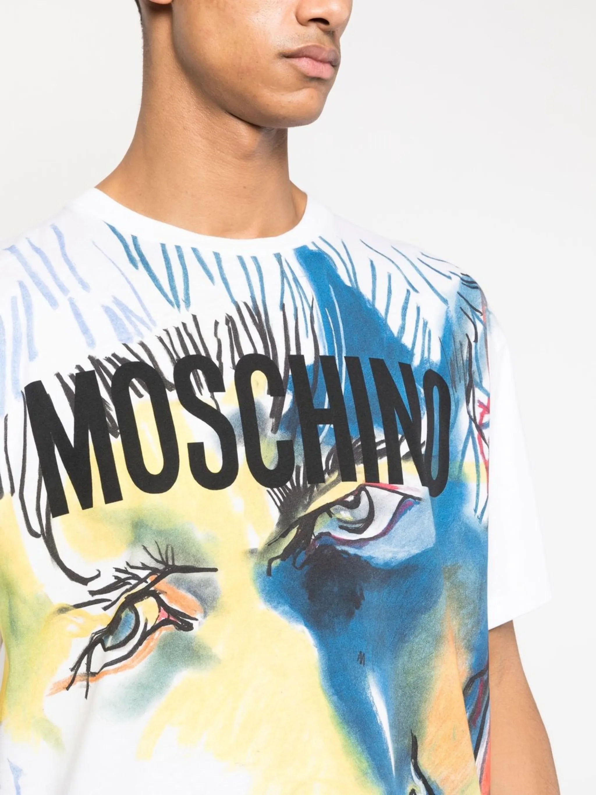 logo illustration-print T-shirt
