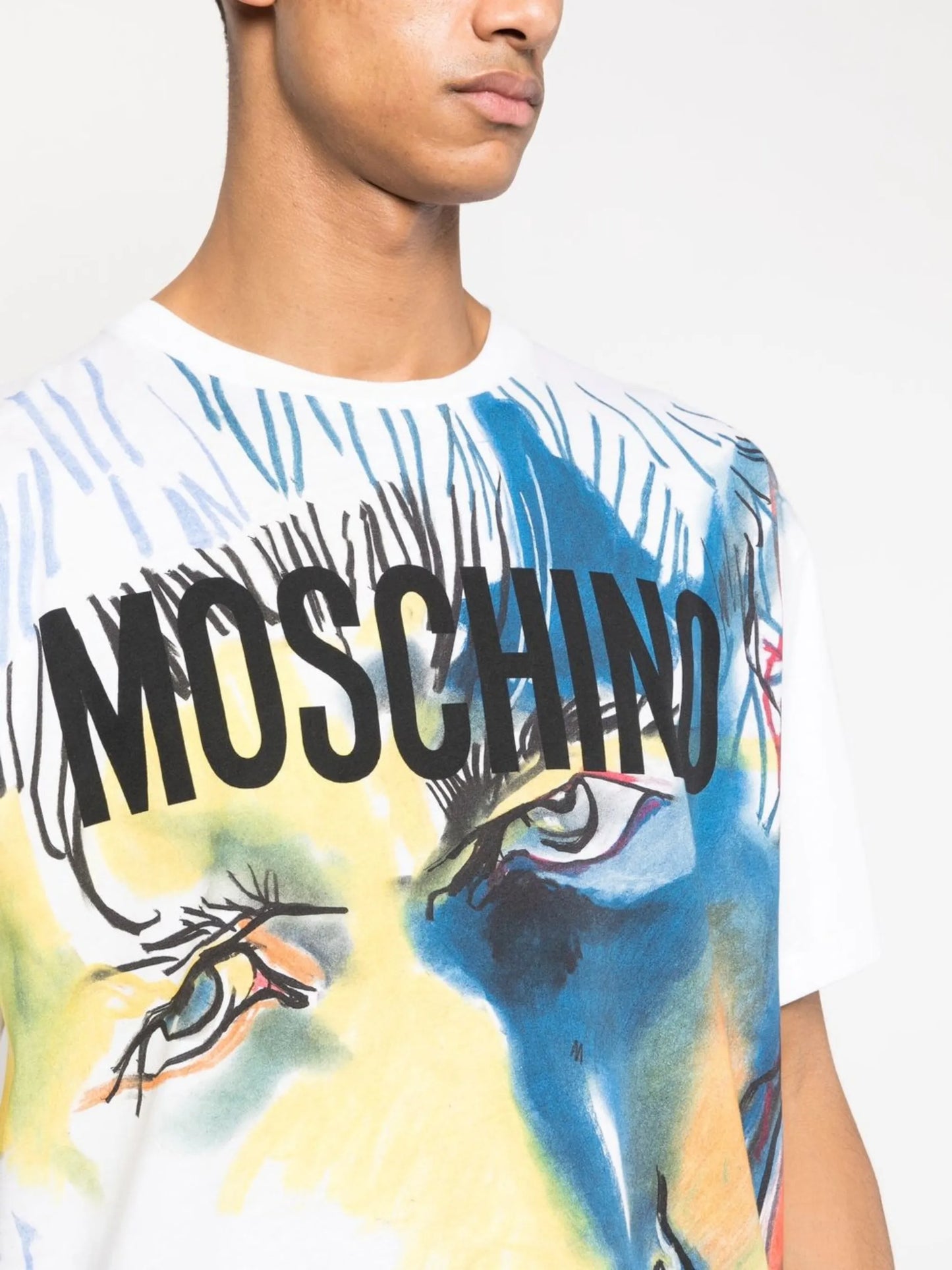 logo illustration-print T-shirt