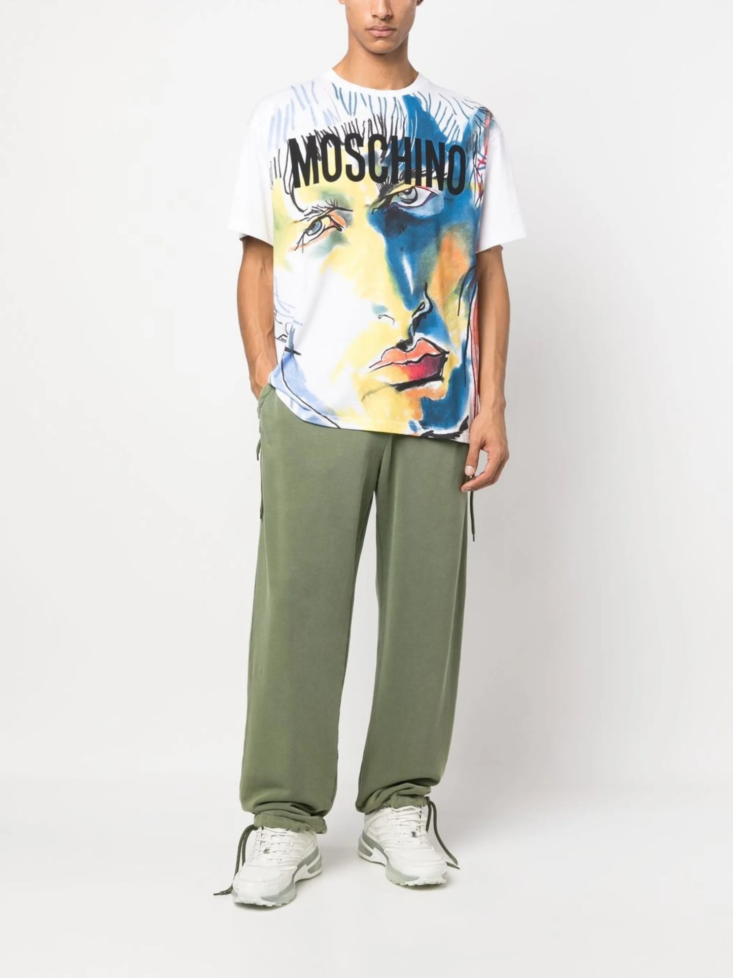 logo illustration-print T-shirt