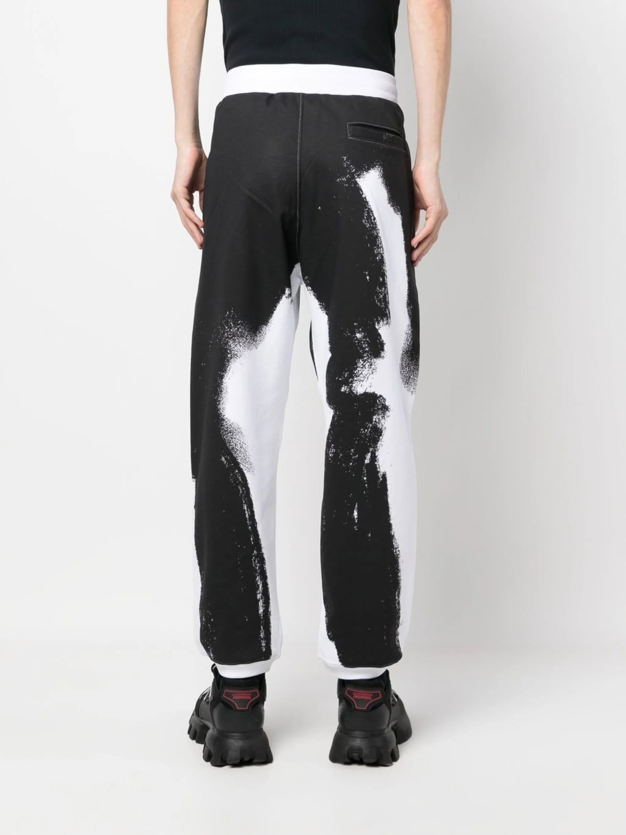 logo-print track pants