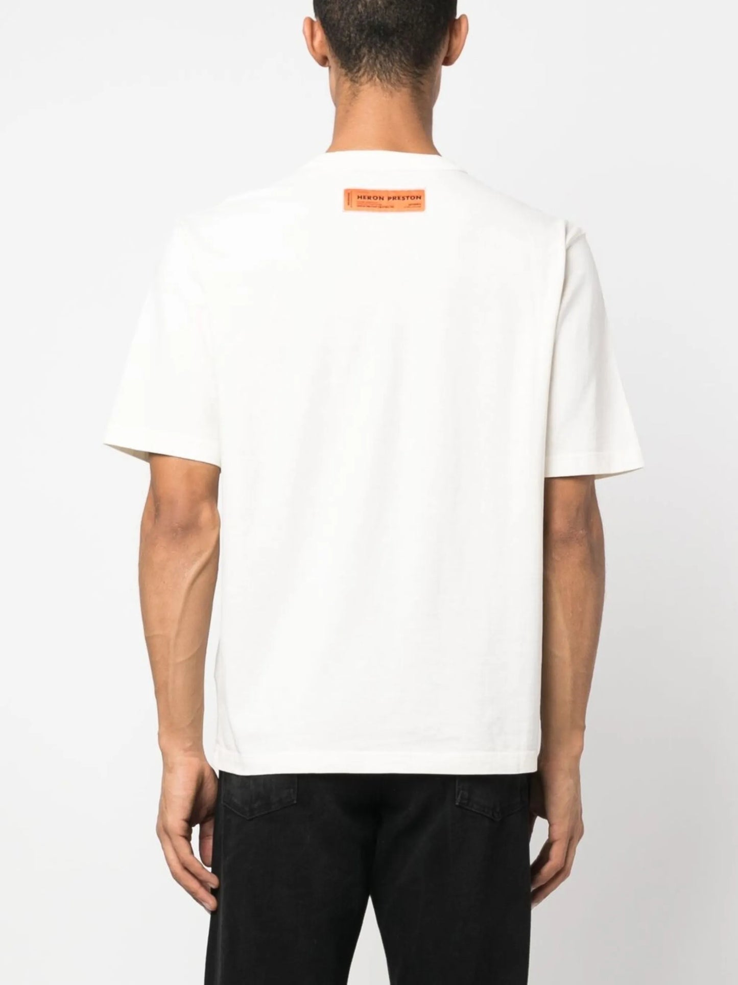 Censored Heron-print T-shirt