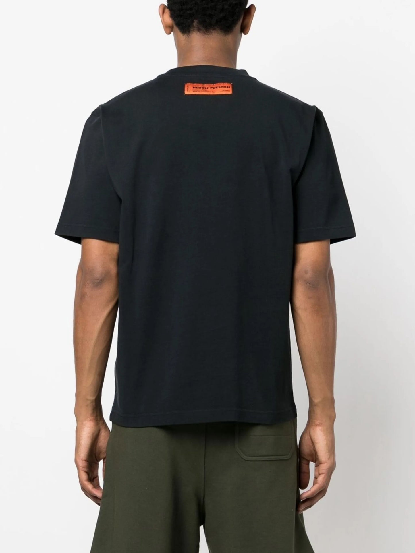 logo-patch crew-neck T-shirt