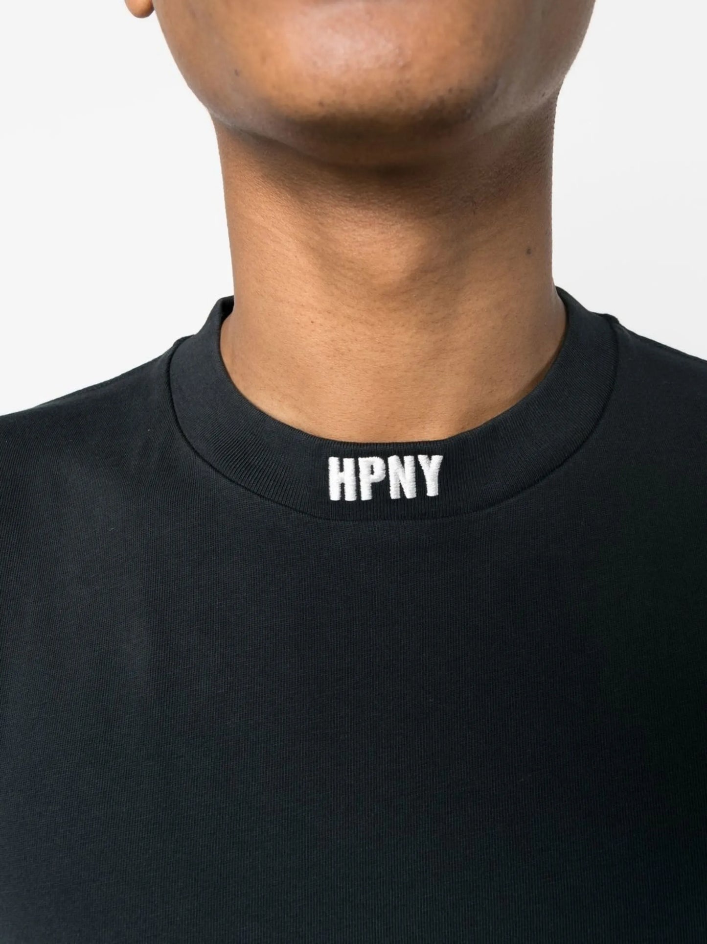 logo-patch crew-neck T-shirt