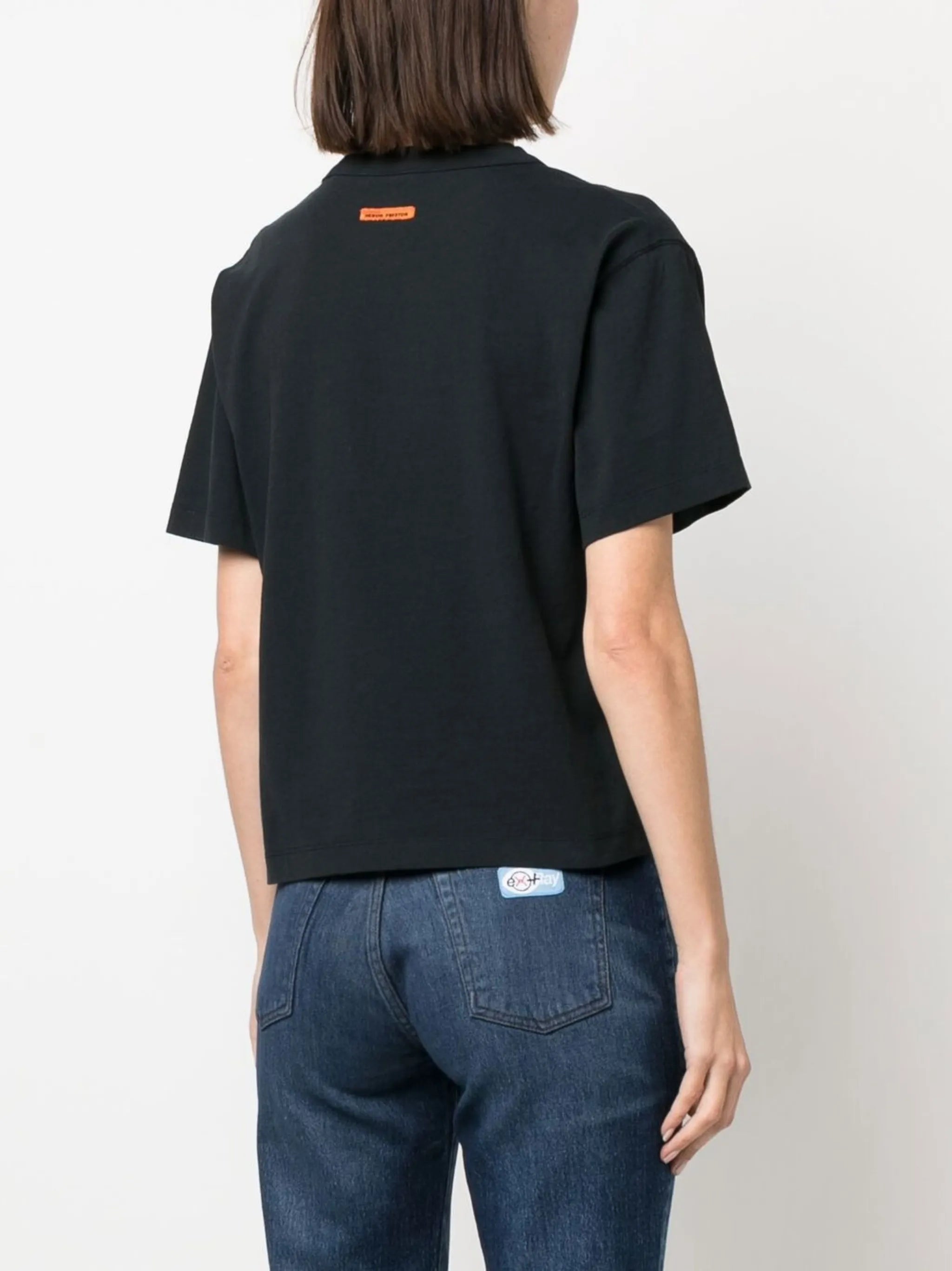Censored graphic-print T-shirt