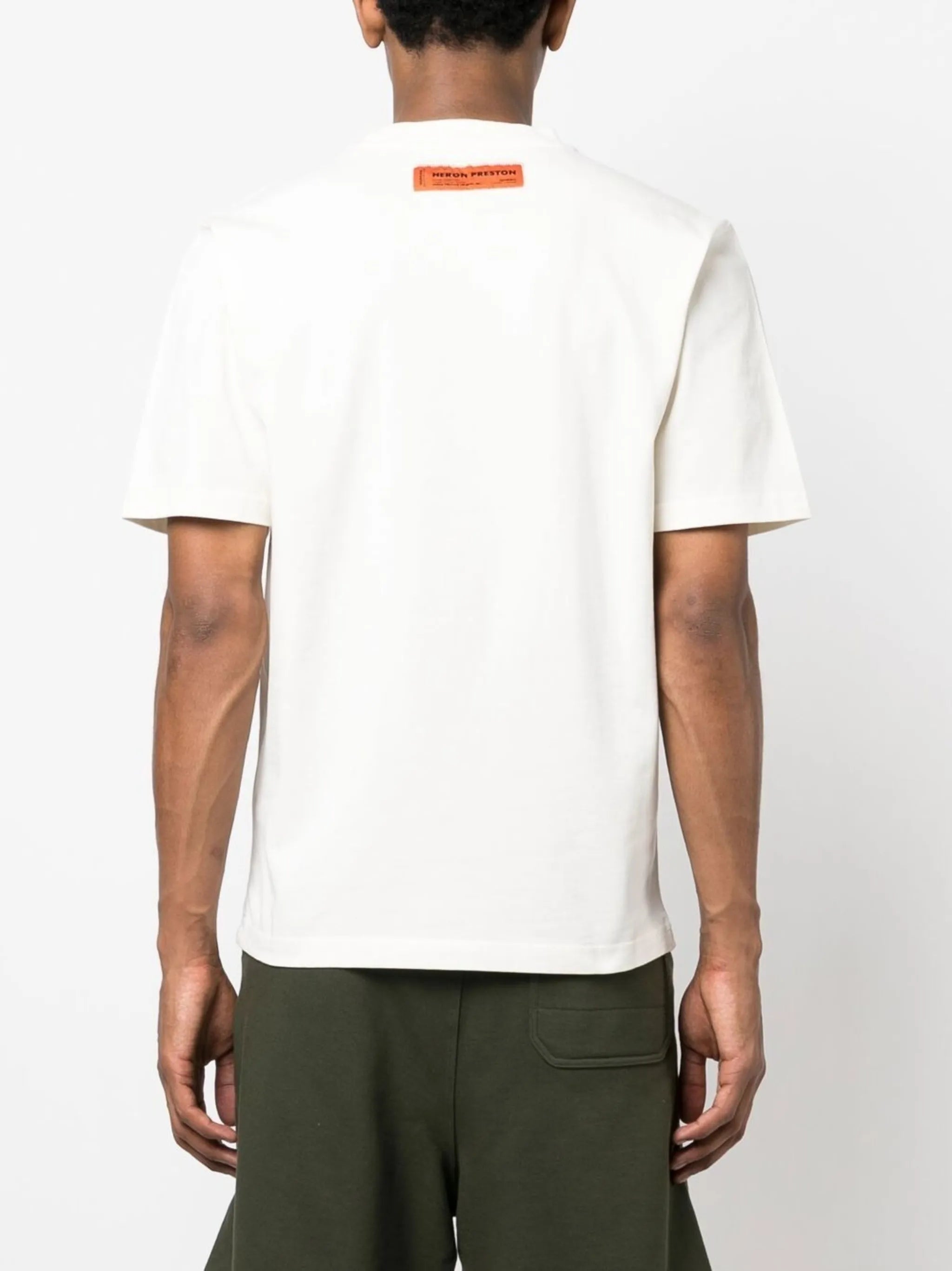 logo-patch crew-neck T-shirt