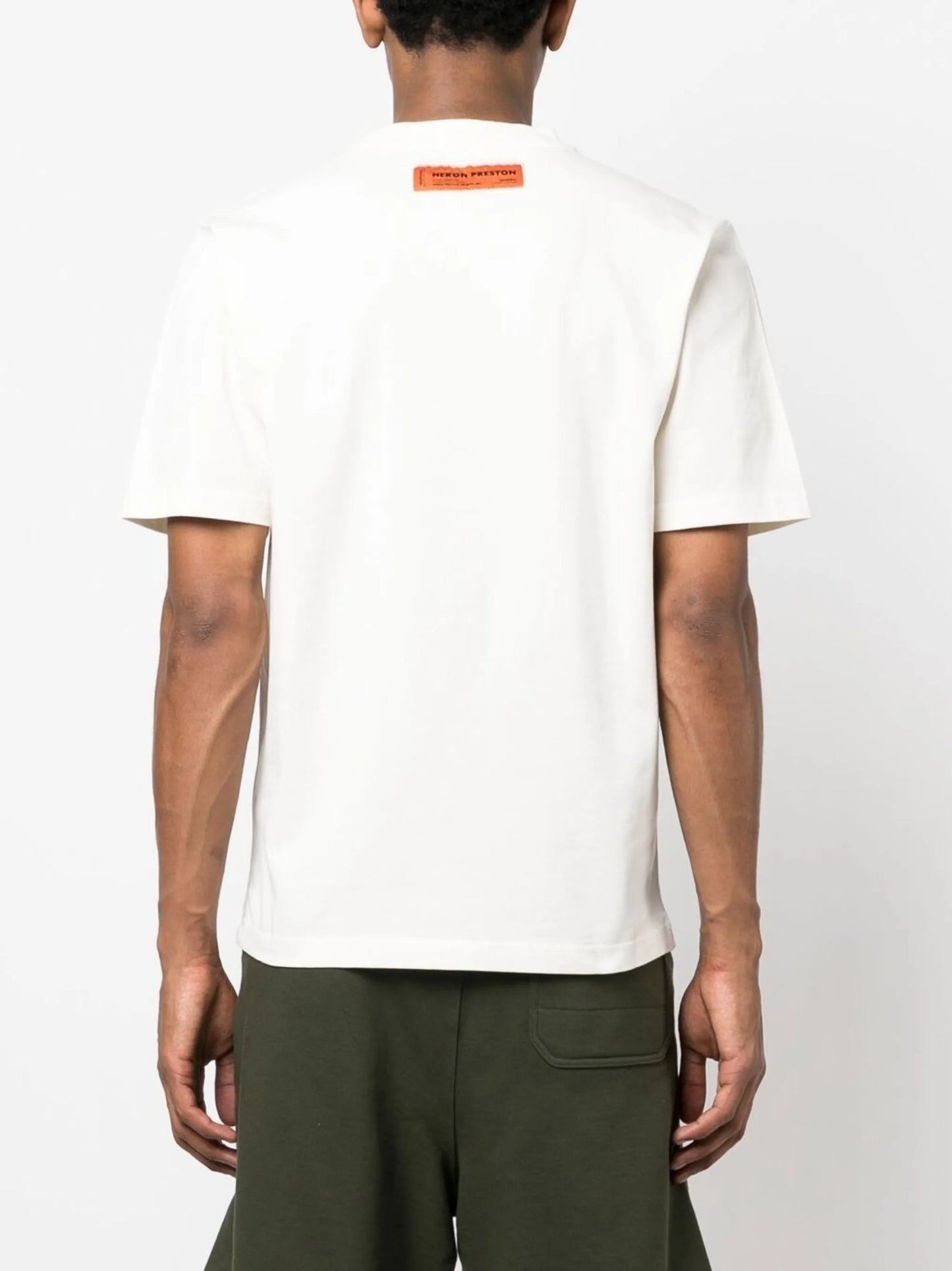 logo-patch crew-neck T-shirt