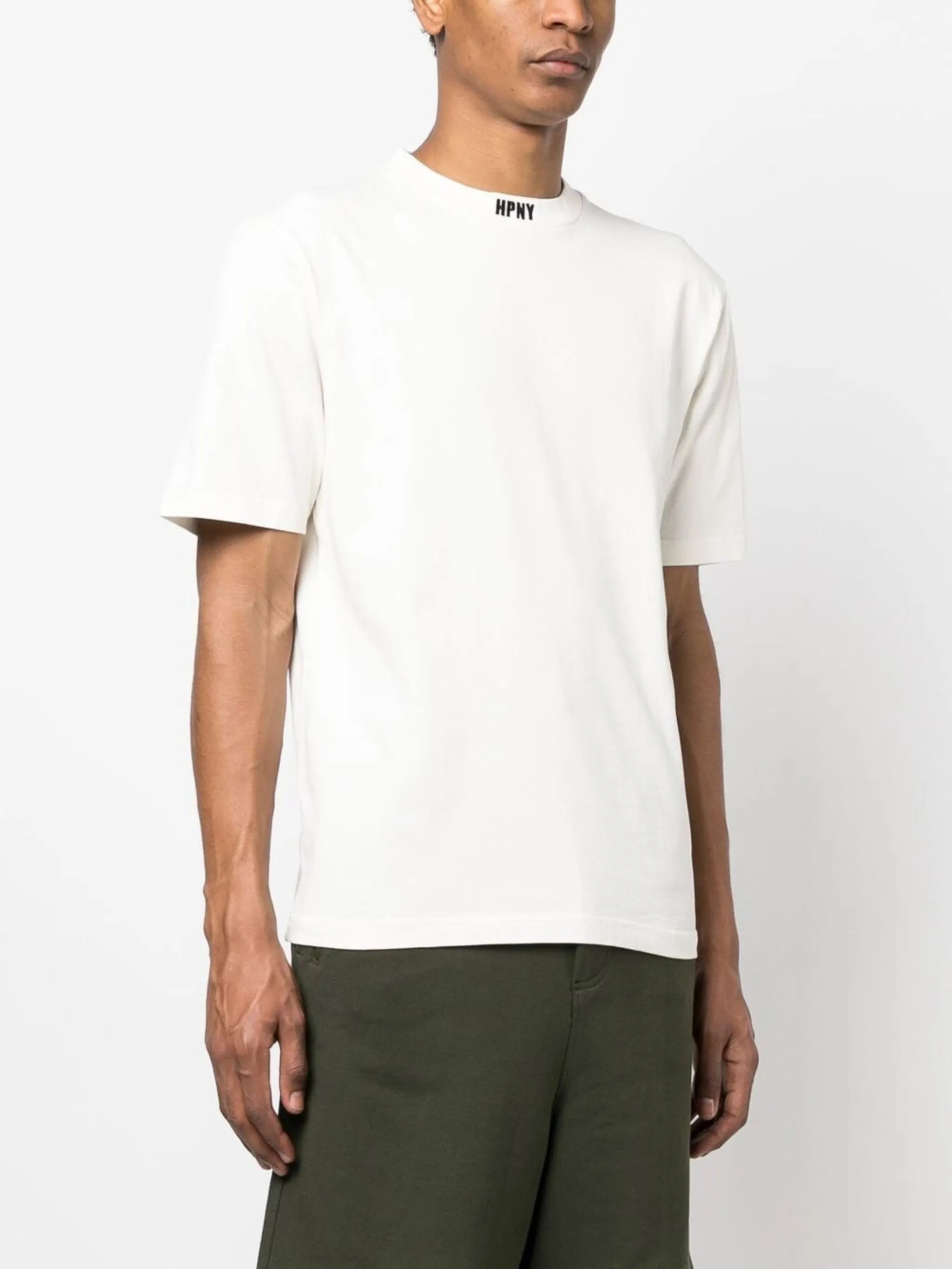 logo-patch crew-neck T-shirt