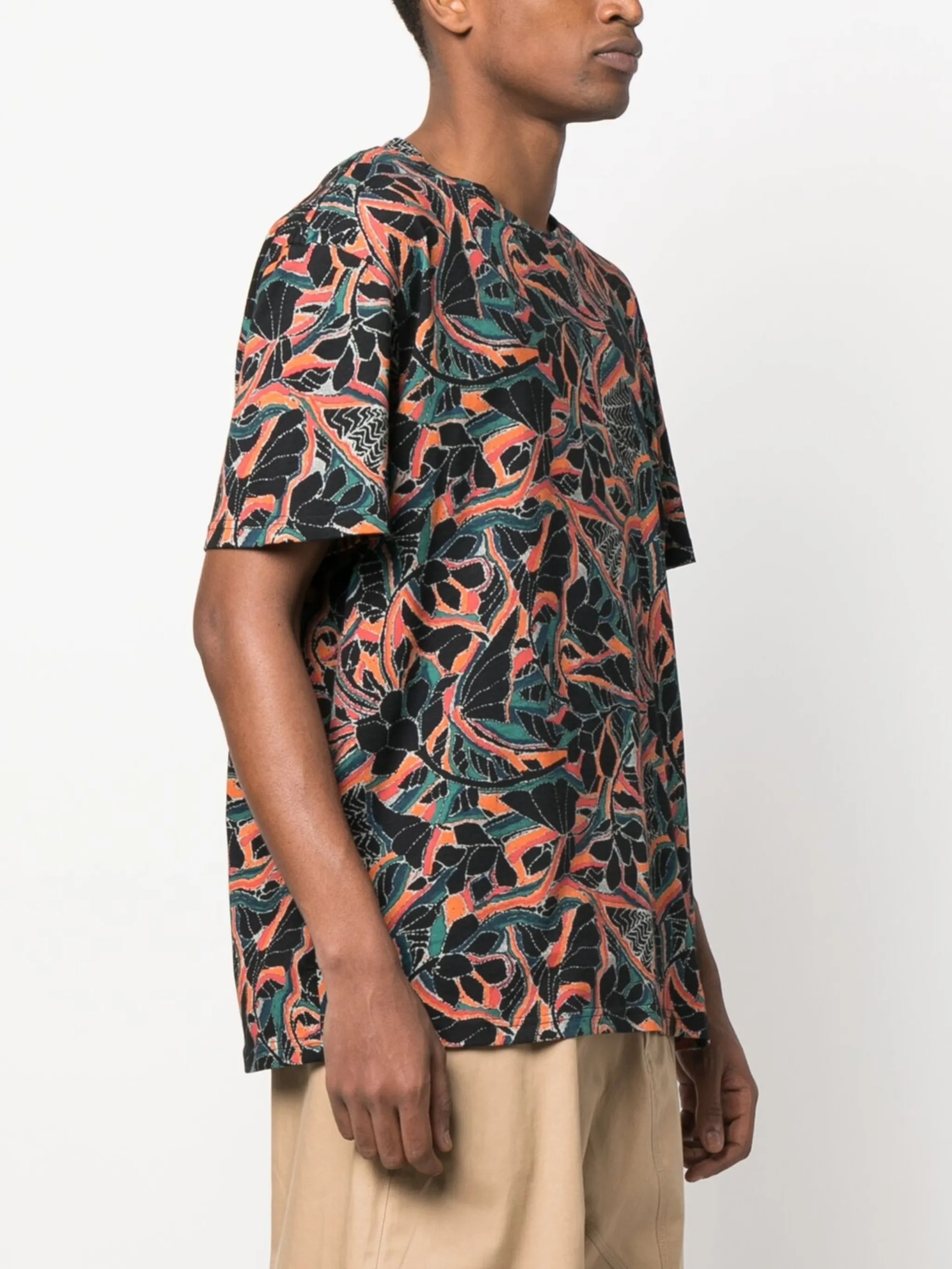 graphic-print cotton T-shirt