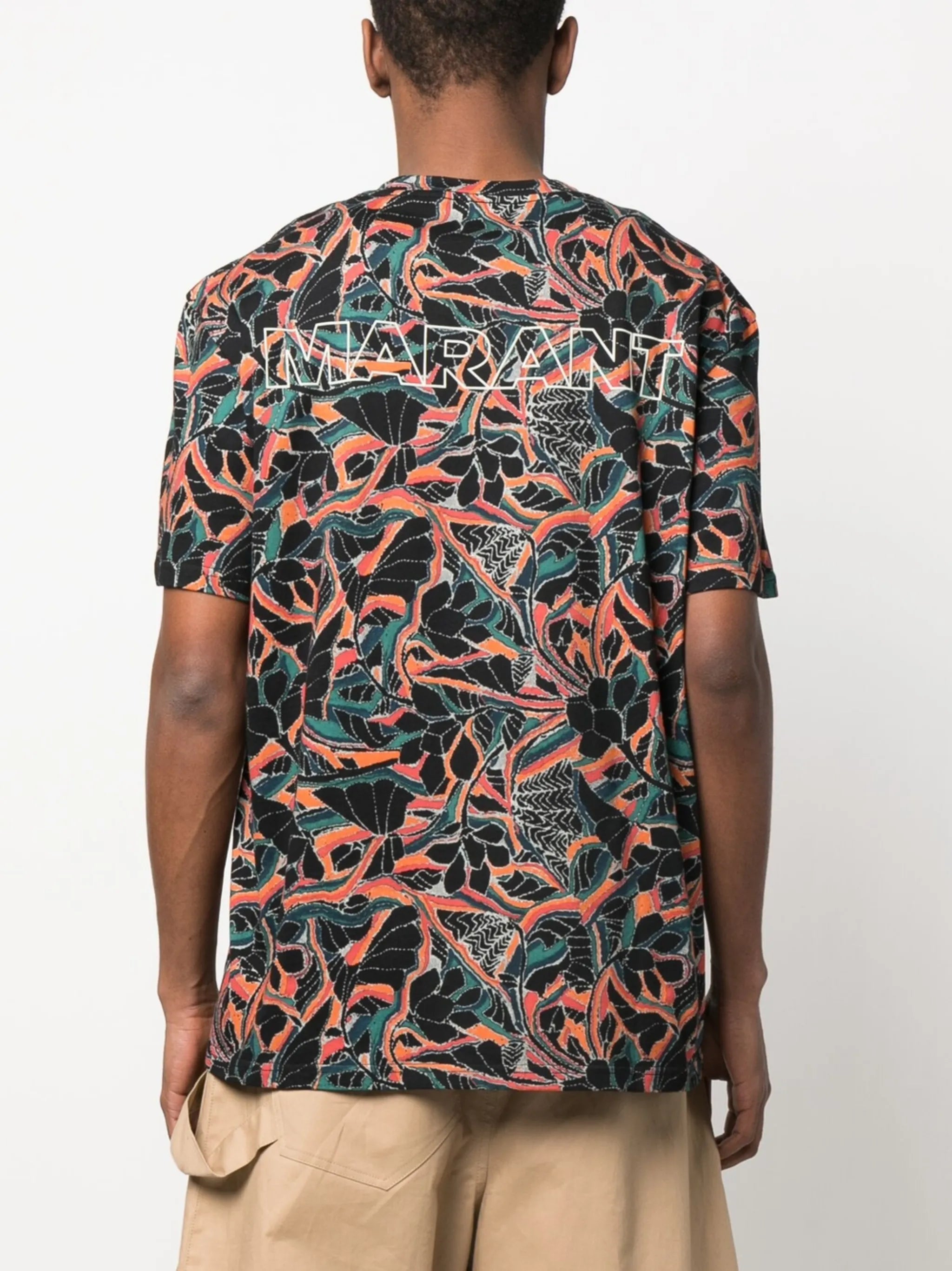 graphic-print cotton T-shirt