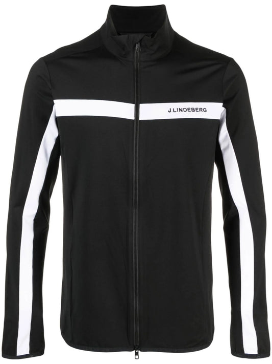 colour-block panelled jacket