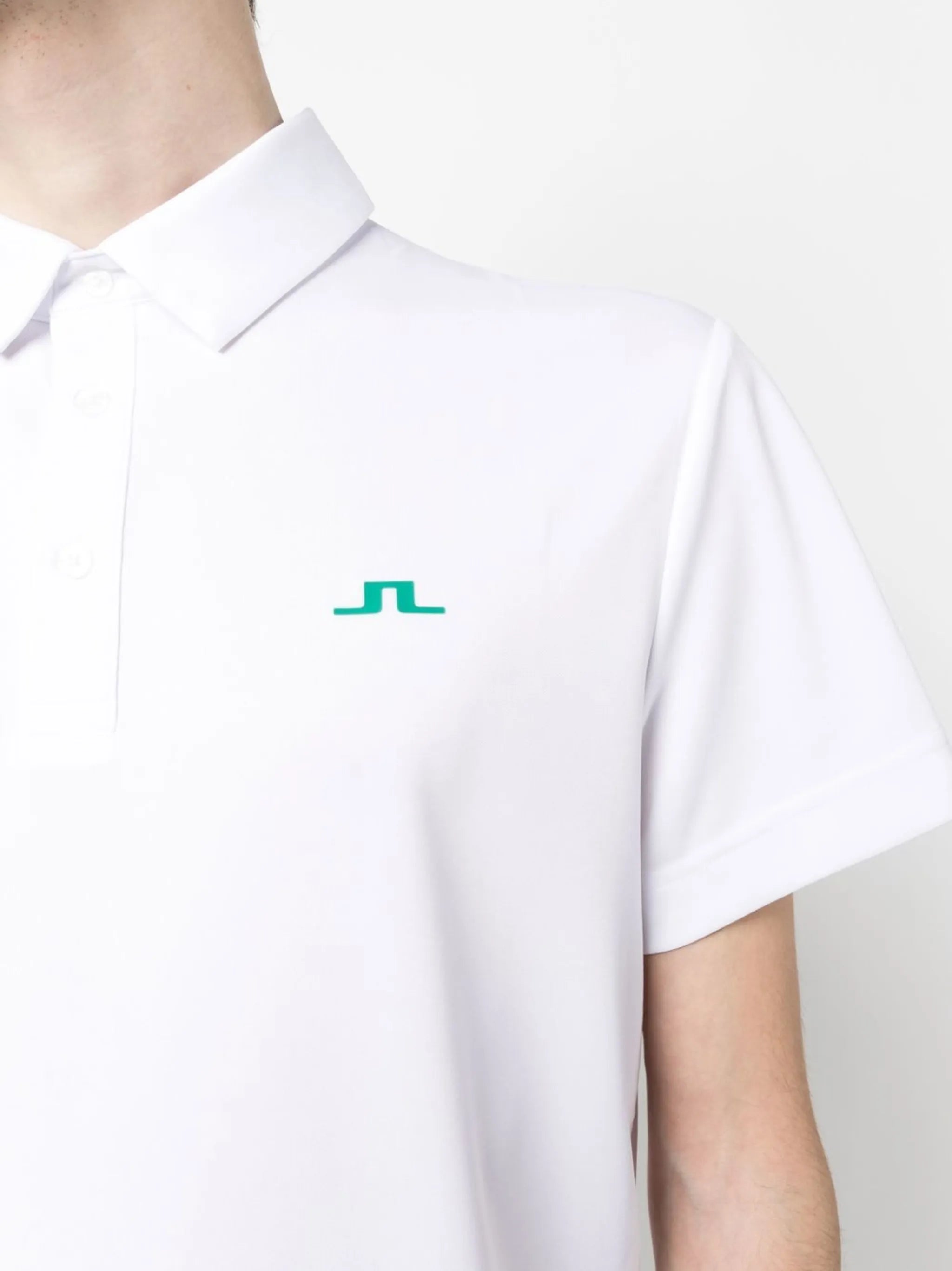 logo print polo shirt