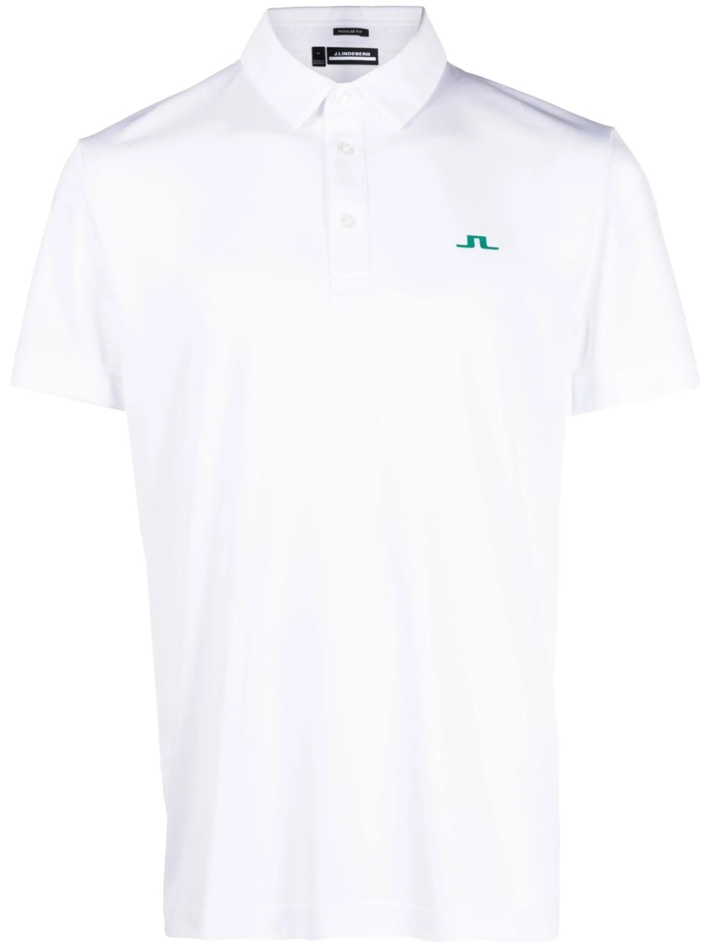 logo print polo shirt