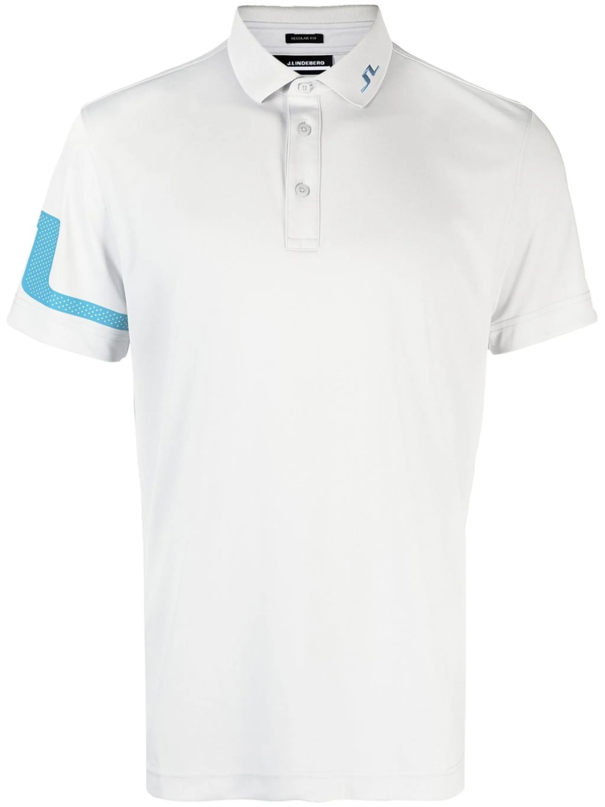 Heath contrast-trim polo shirt