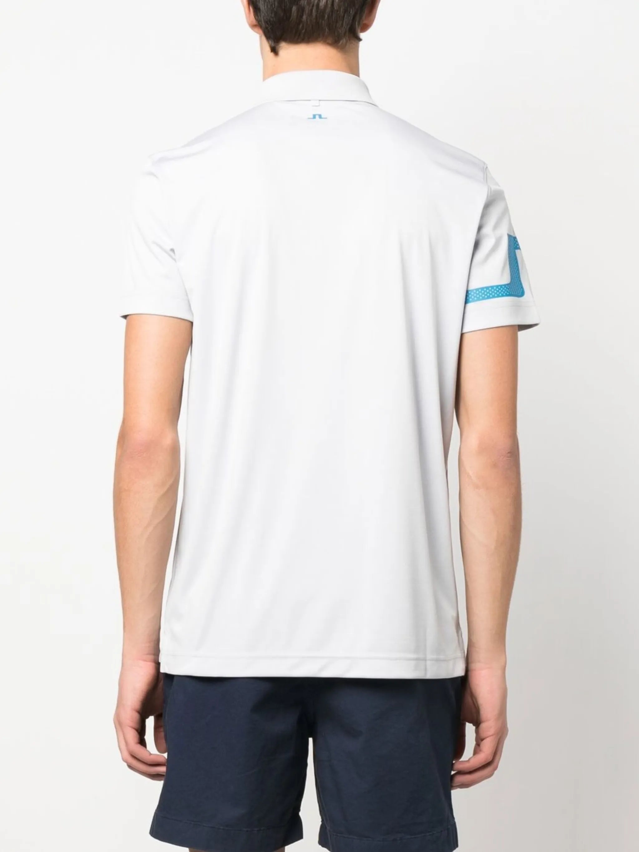 Heath contrast-trim polo shirt