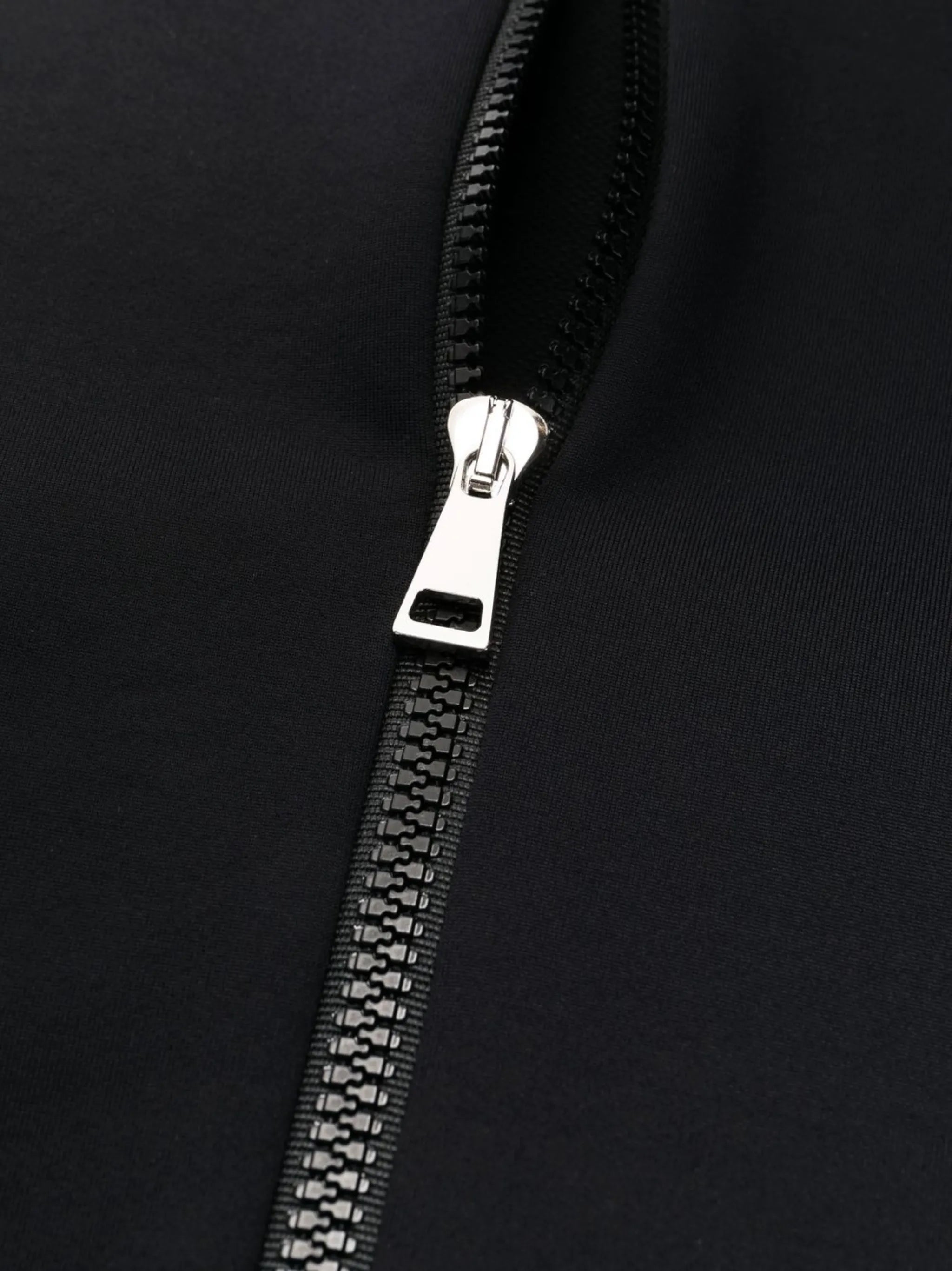 pocket-detail pique minidress