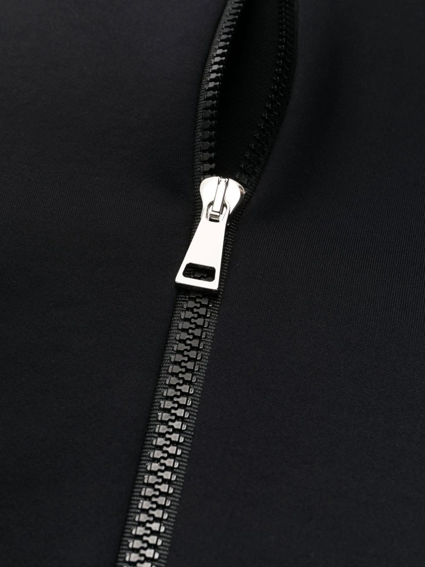 pocket-detail pique minidress