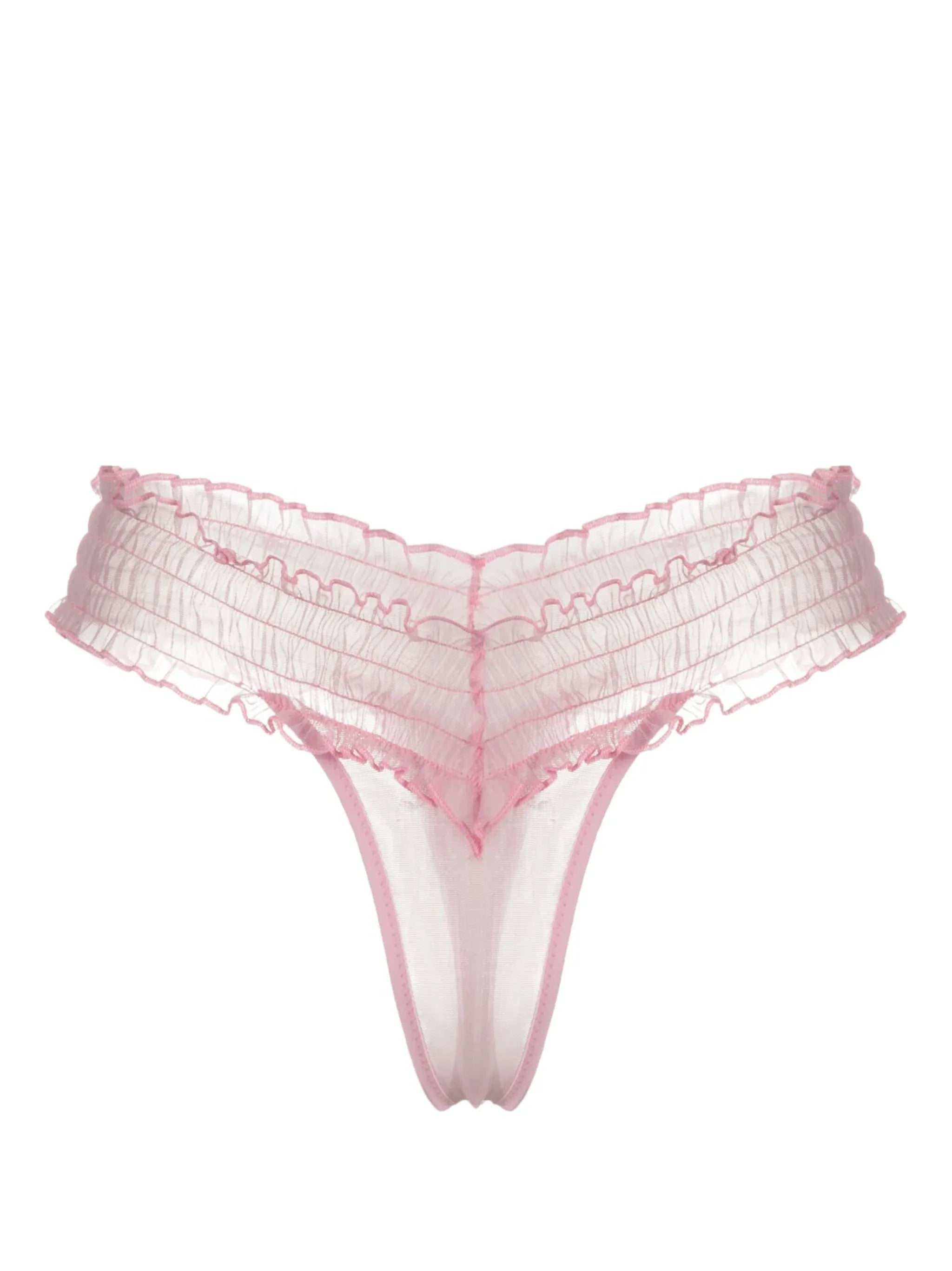 Isosceles high-cut thong