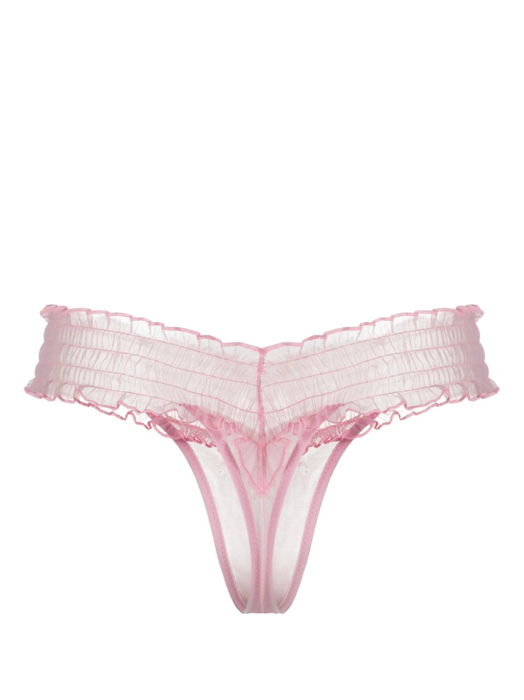 Isosceles high-cut thong